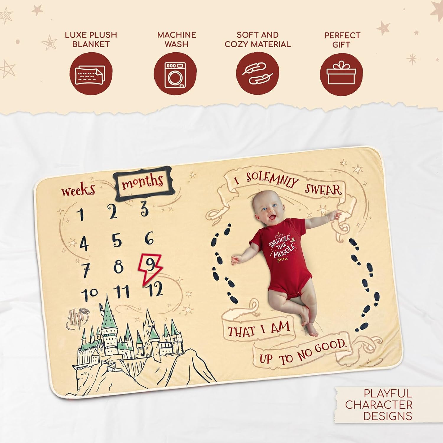 Baby Harry Potter Milestones
