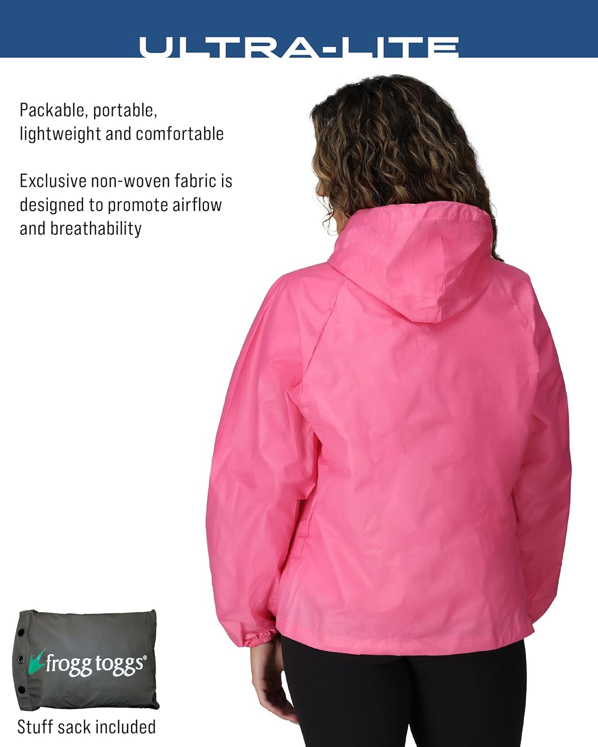 Waterproof Womens Rain Jacket