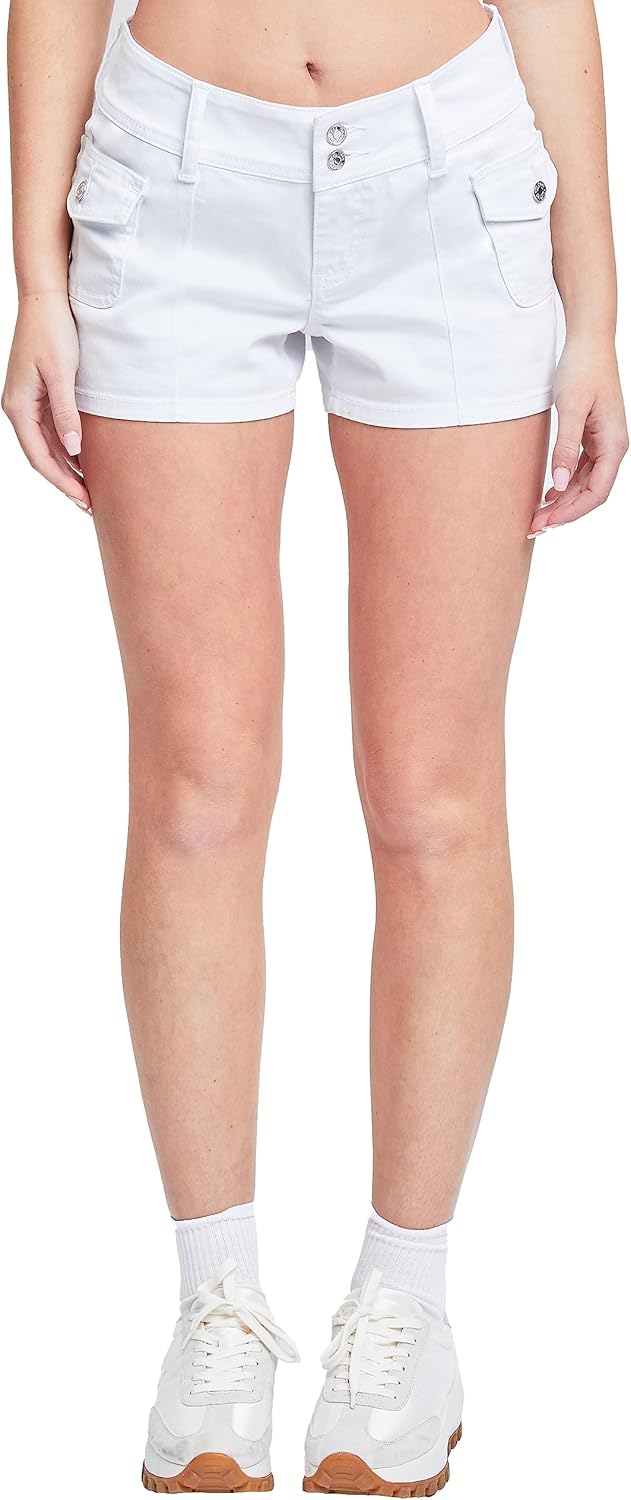 Trendy Denim Shorts for Women - YMI Low Rise Shorts