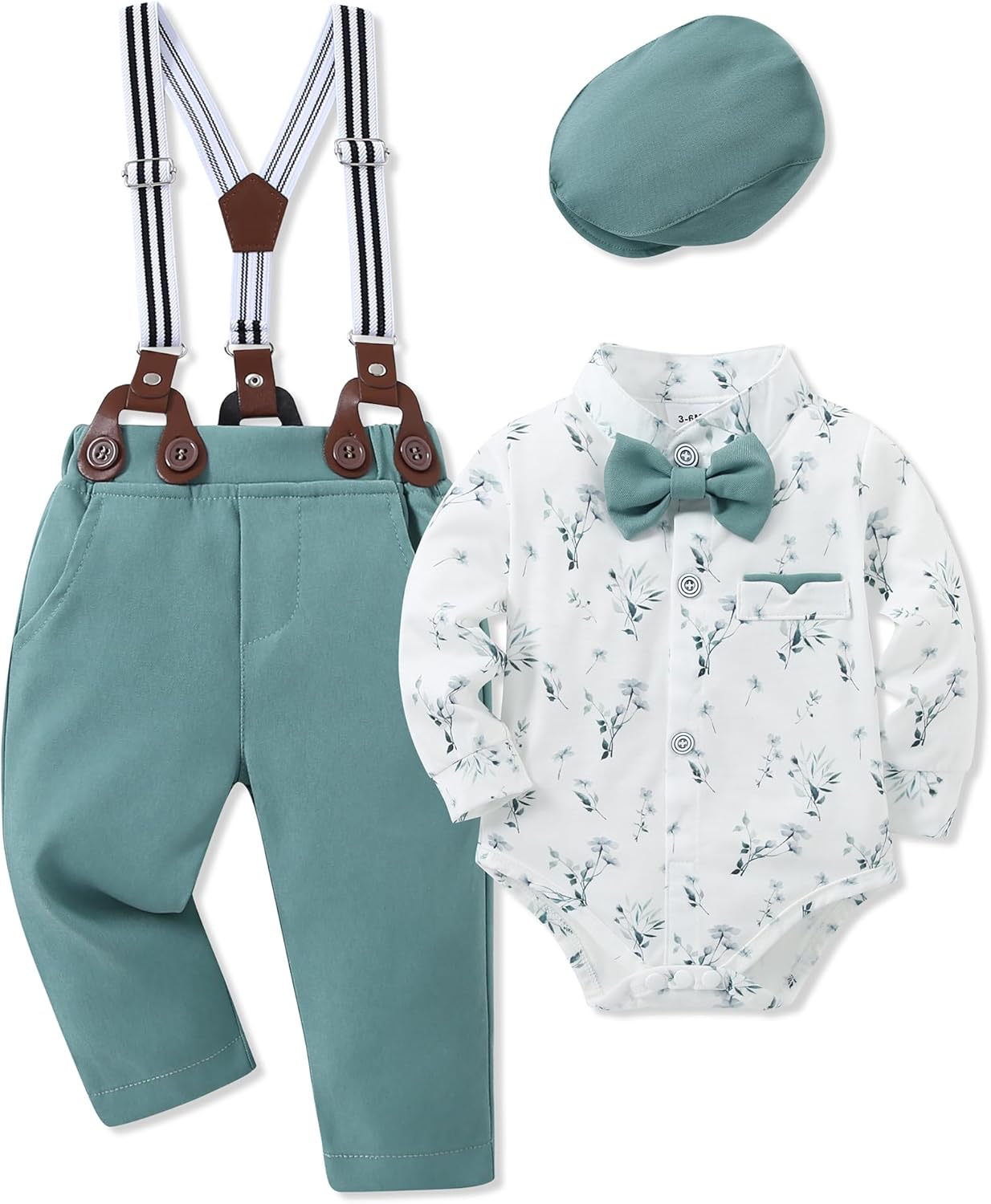 SOONDKIDS Baby Boy Tuxedo Suit