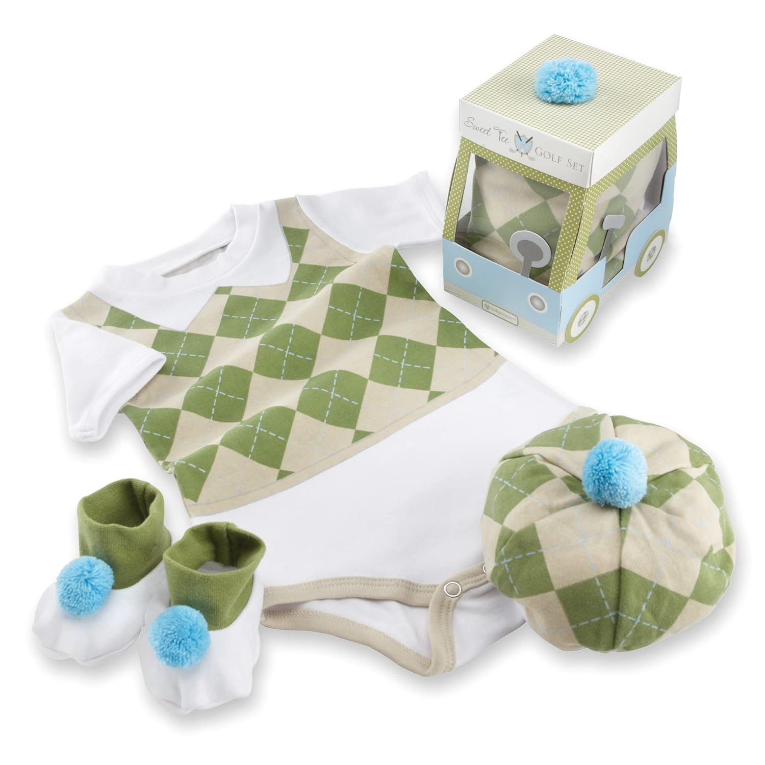 Baby Aspen Fun Layette Set in Golf Cart