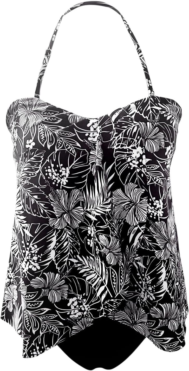 Durable Modest Tankini Swimsuit Set for Women