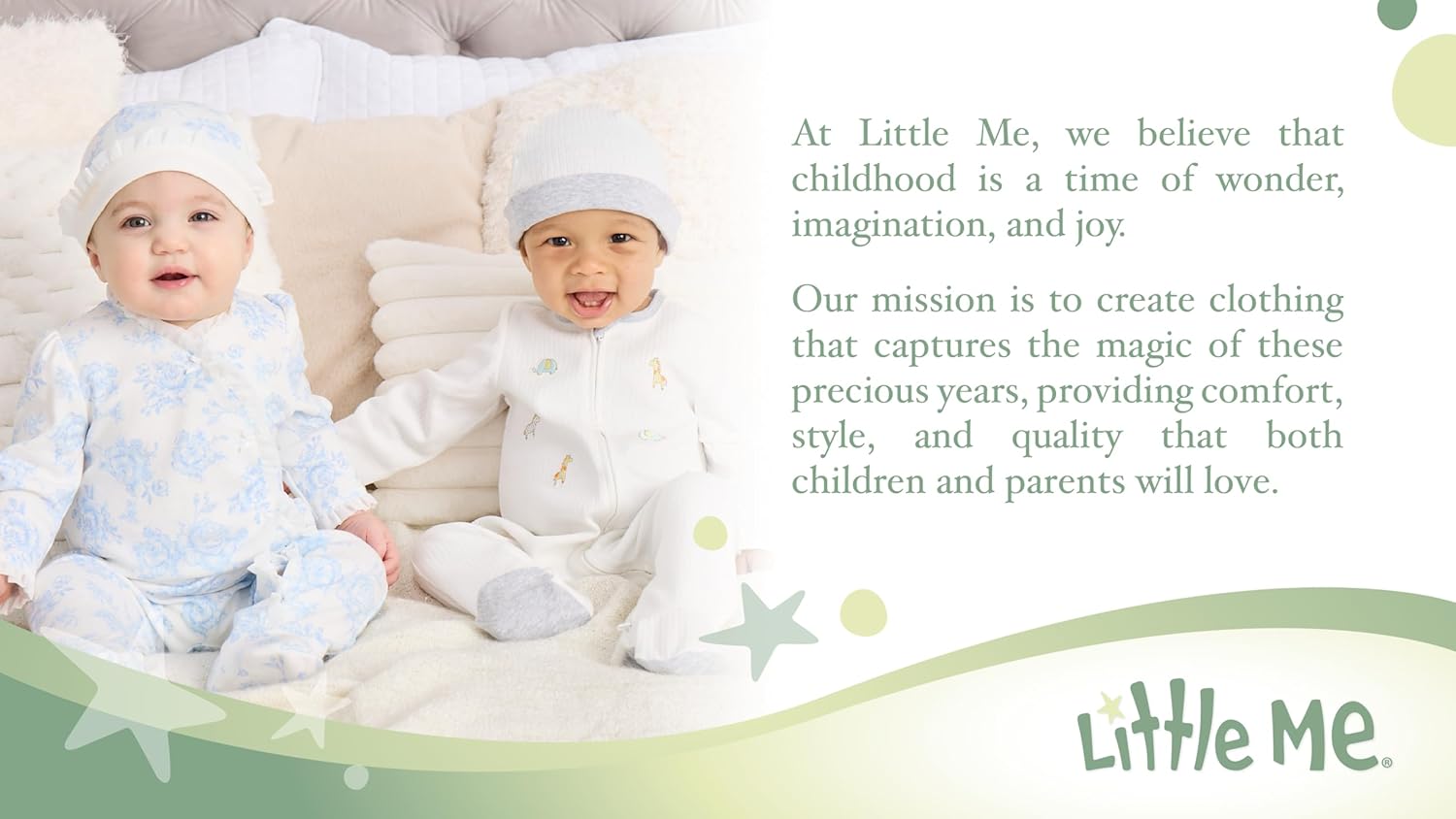 Little Me Baby Boy Clothes - Pajama Set