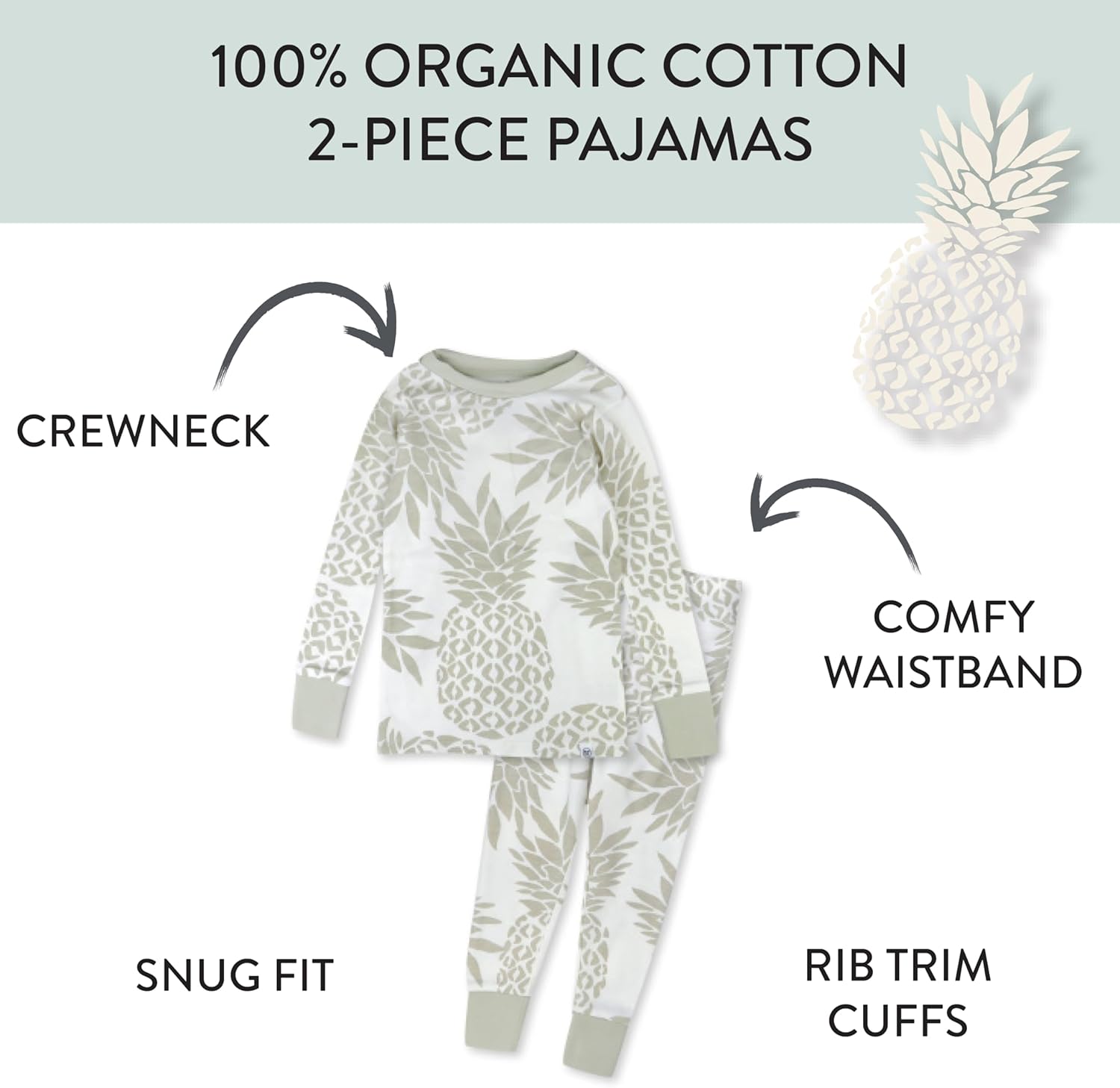 Honest Baby Organic Pajamas for Babies