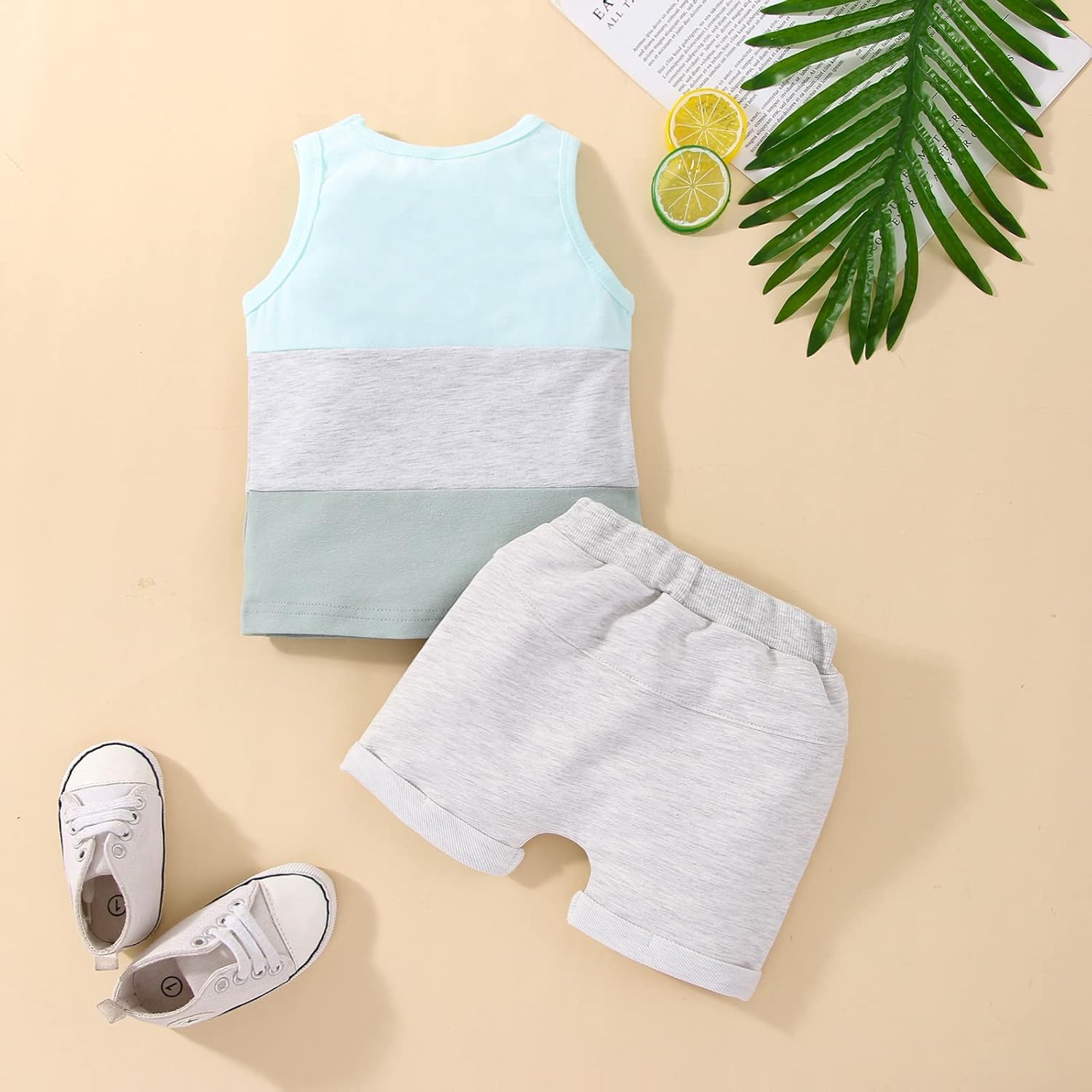 Kupretty Baby Boy Summer Clothes Set
