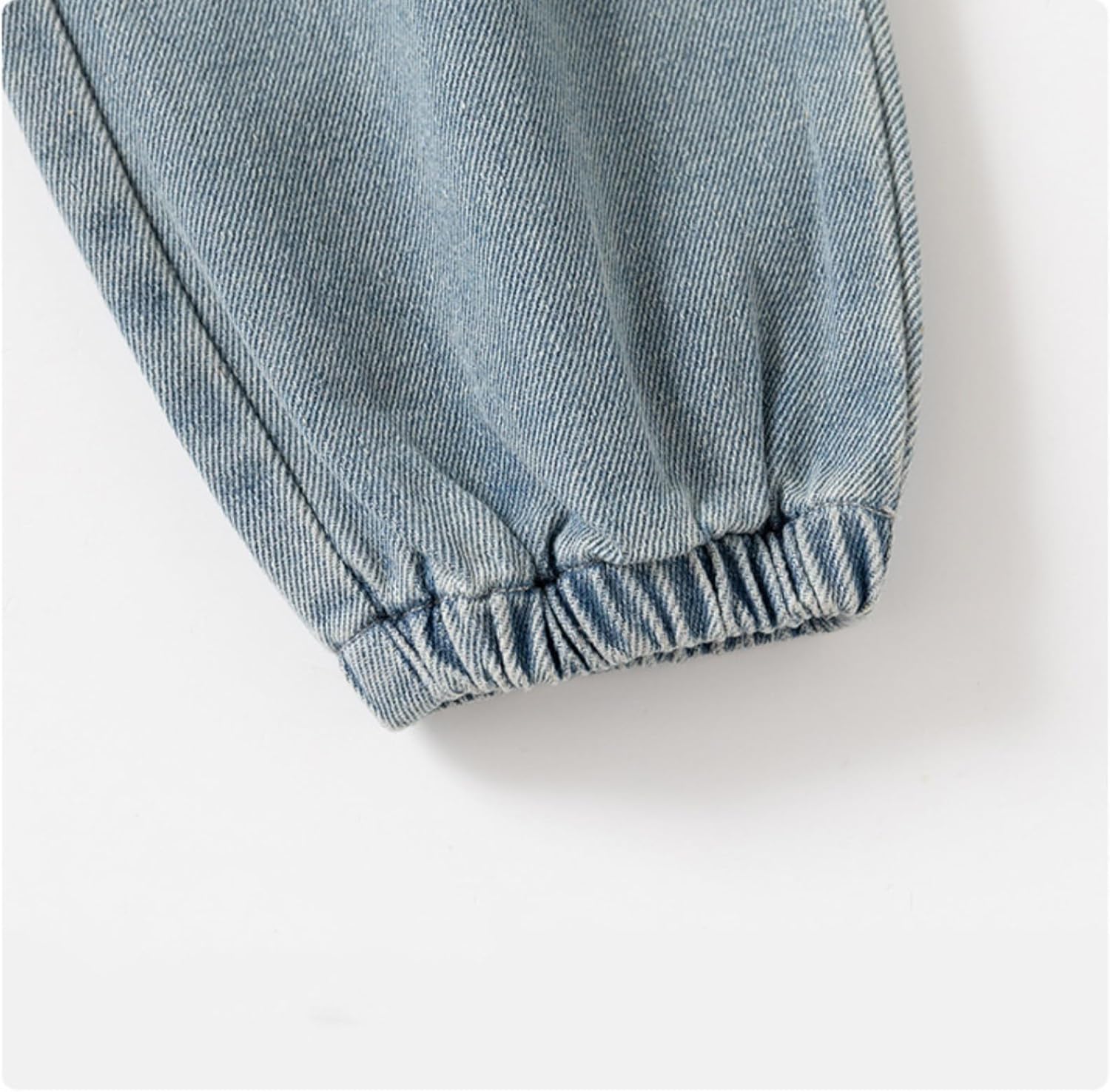 Baggy Distressed Denim Joggers for Boys