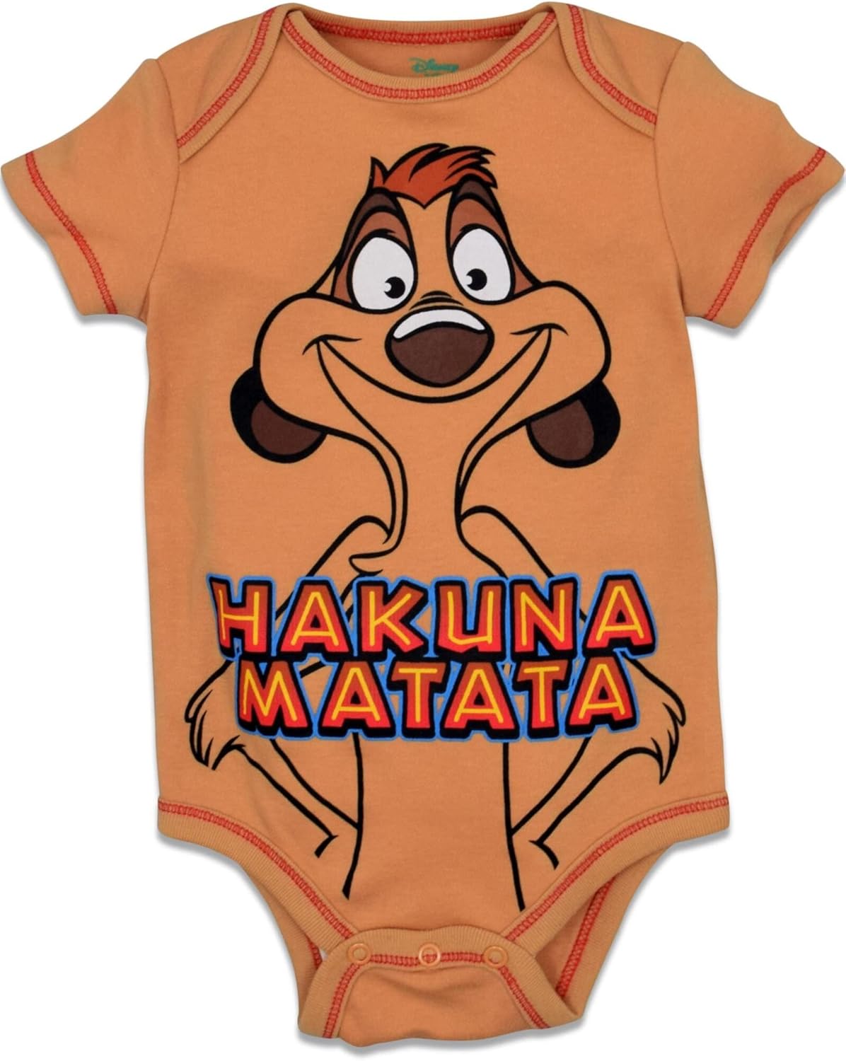 Disney Character Bodysuits 5-Pack for Infants 0-24 Months