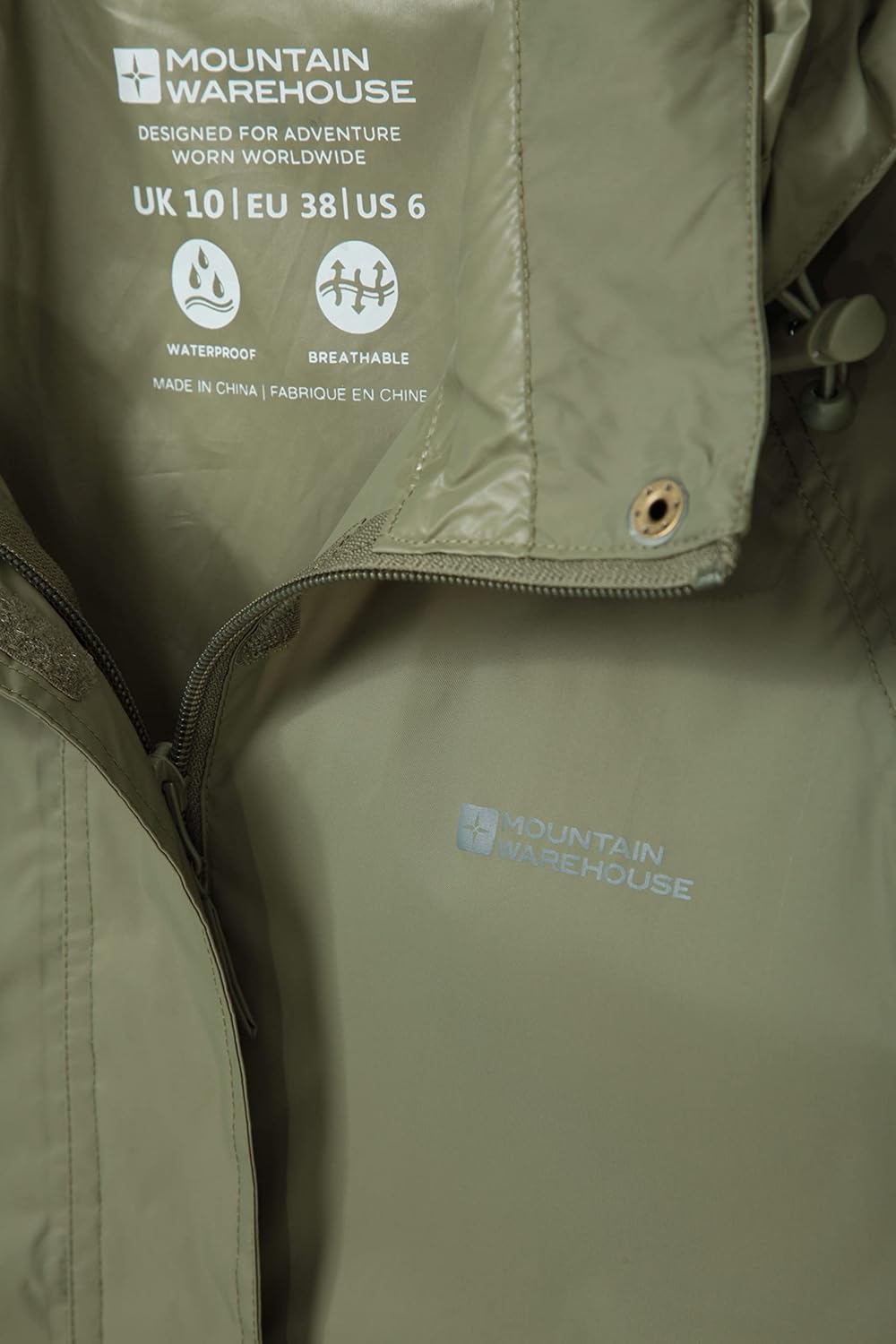 Premium Insulated Womens Waterproof Jacket - Packaway Bag by Mountain Warehouse