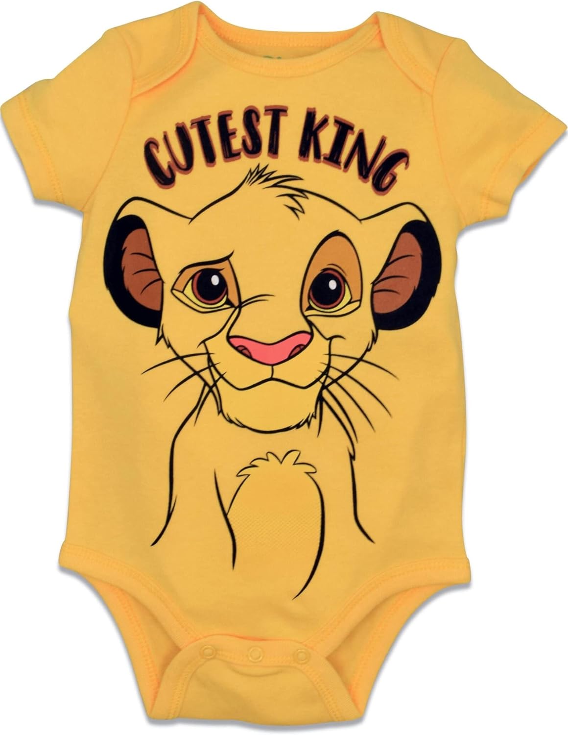 Disney Character Bodysuits 5-Pack for Infants 0-24 Months