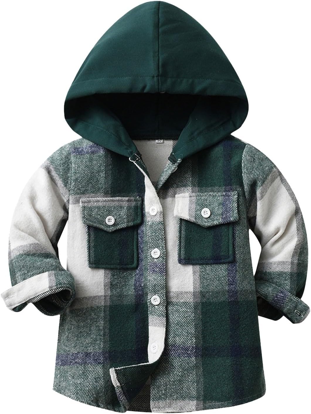 Cozy Plaid Winter Jacket for Kids