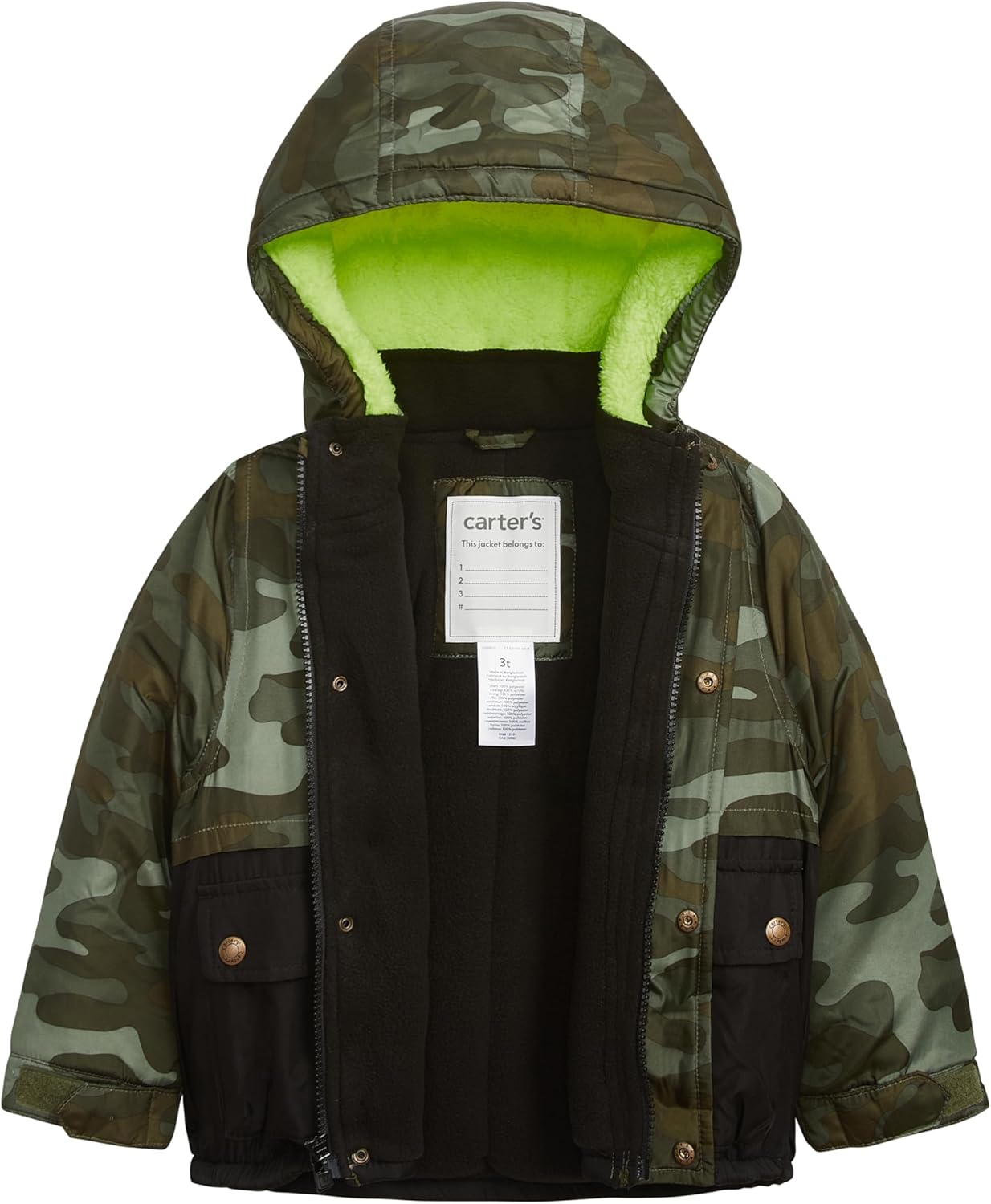 Carters Baby Boys - Heavyweight Snowsuit - Stay Warm Dry