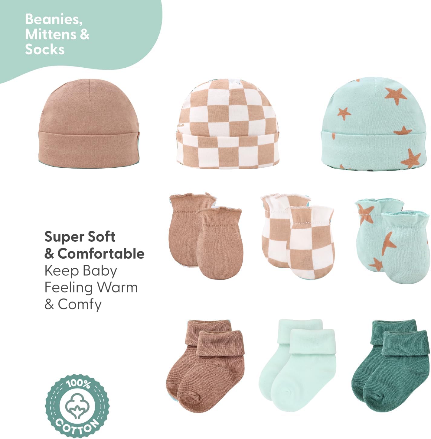 The Peanutshell Baby Layette Gift Set for Boys