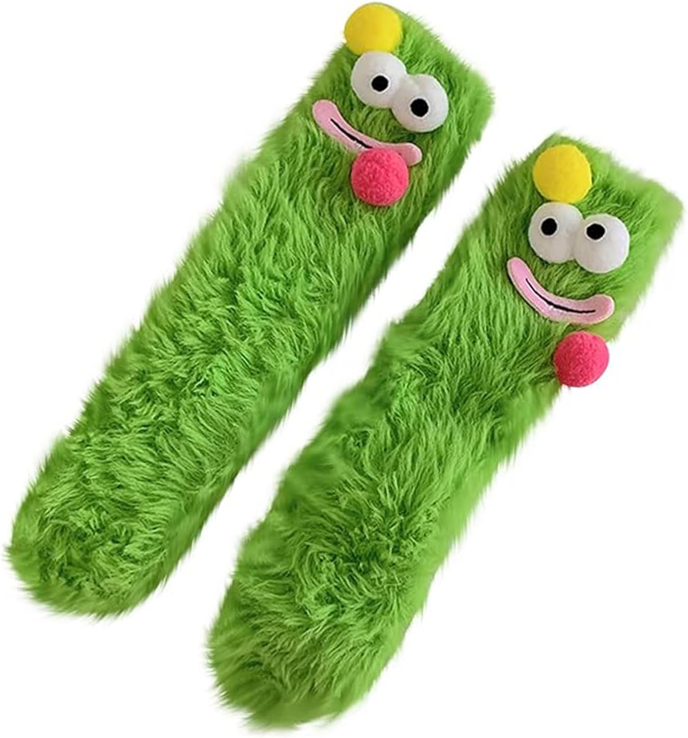 Fluffy Cozy Funny Socks for Women Girls Boys Men