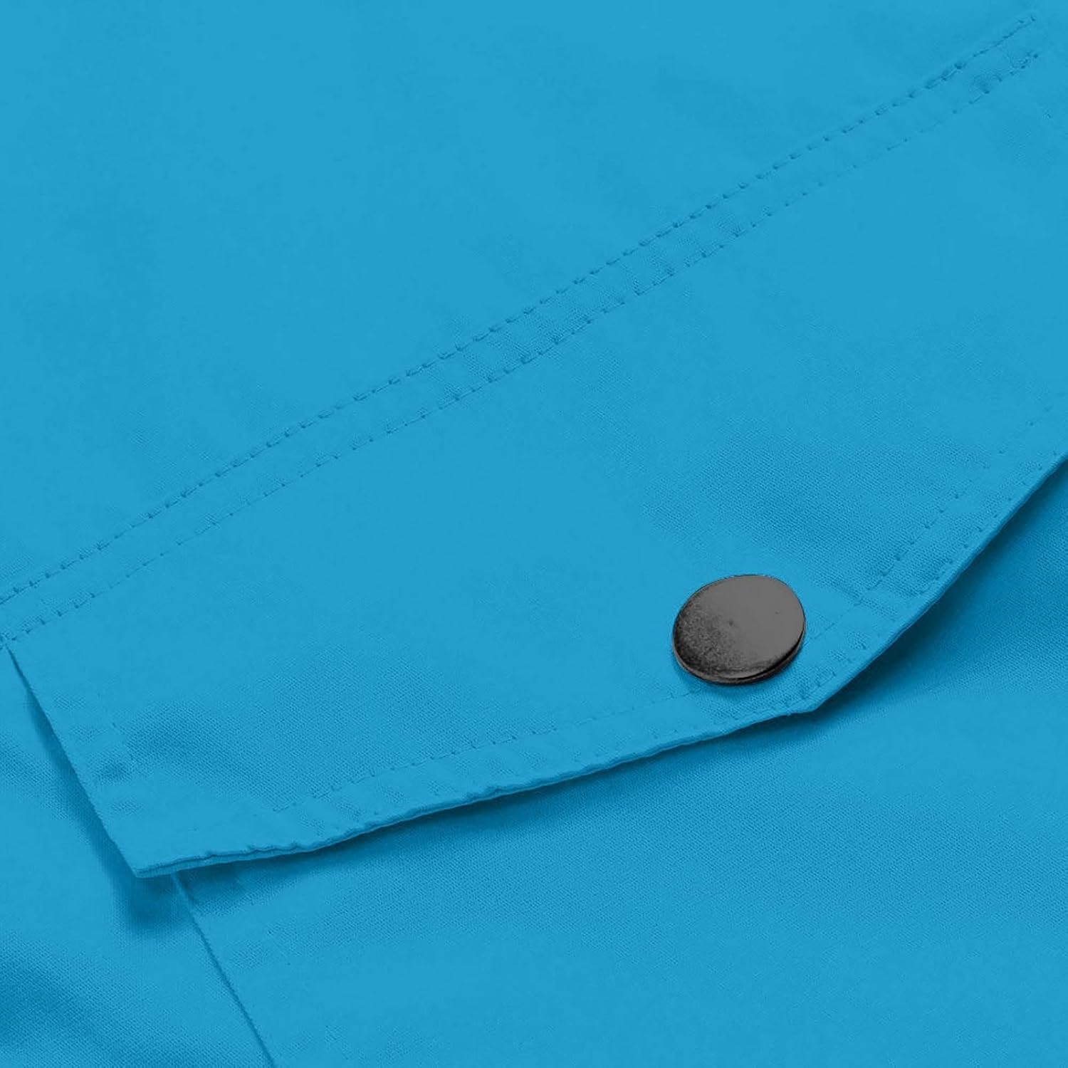 Pink All-Weather Raincoat with Pockets Zip-Up