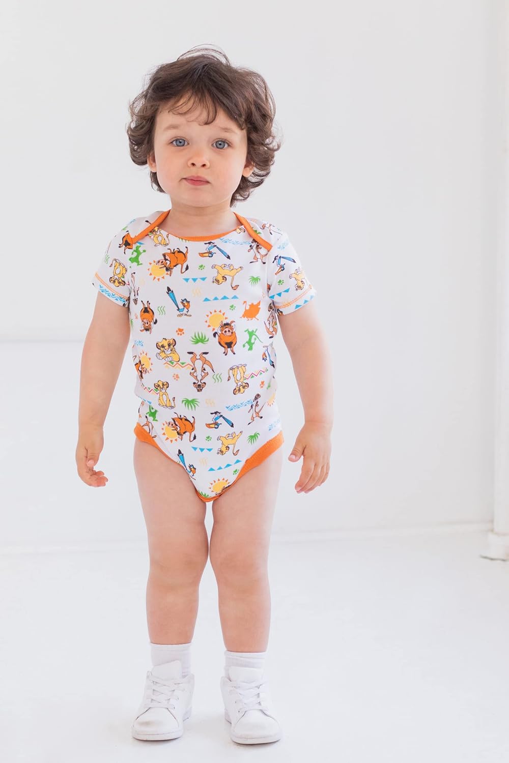 Disney Character Bodysuits 5-Pack for Infants 0-24 Months