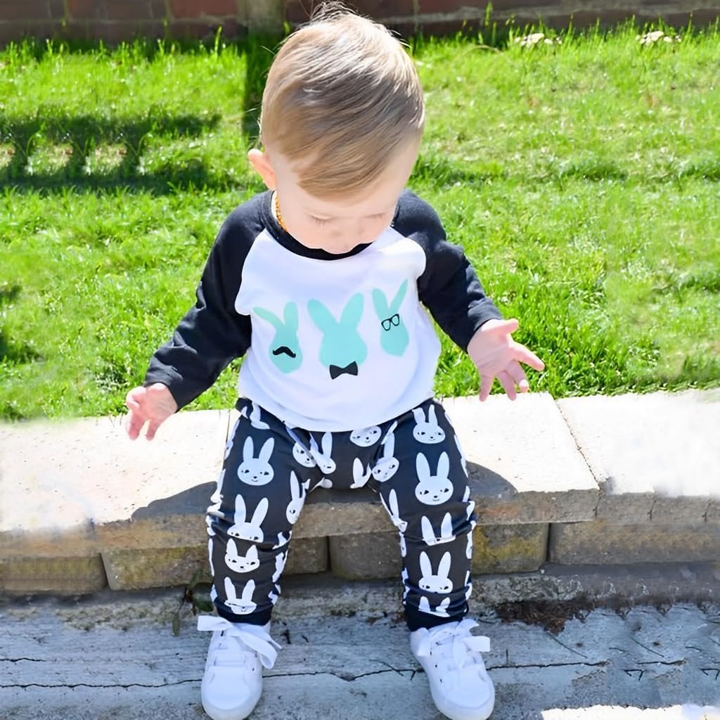CM CM WODRO Toddler Baby Boys Newborn Pants Set