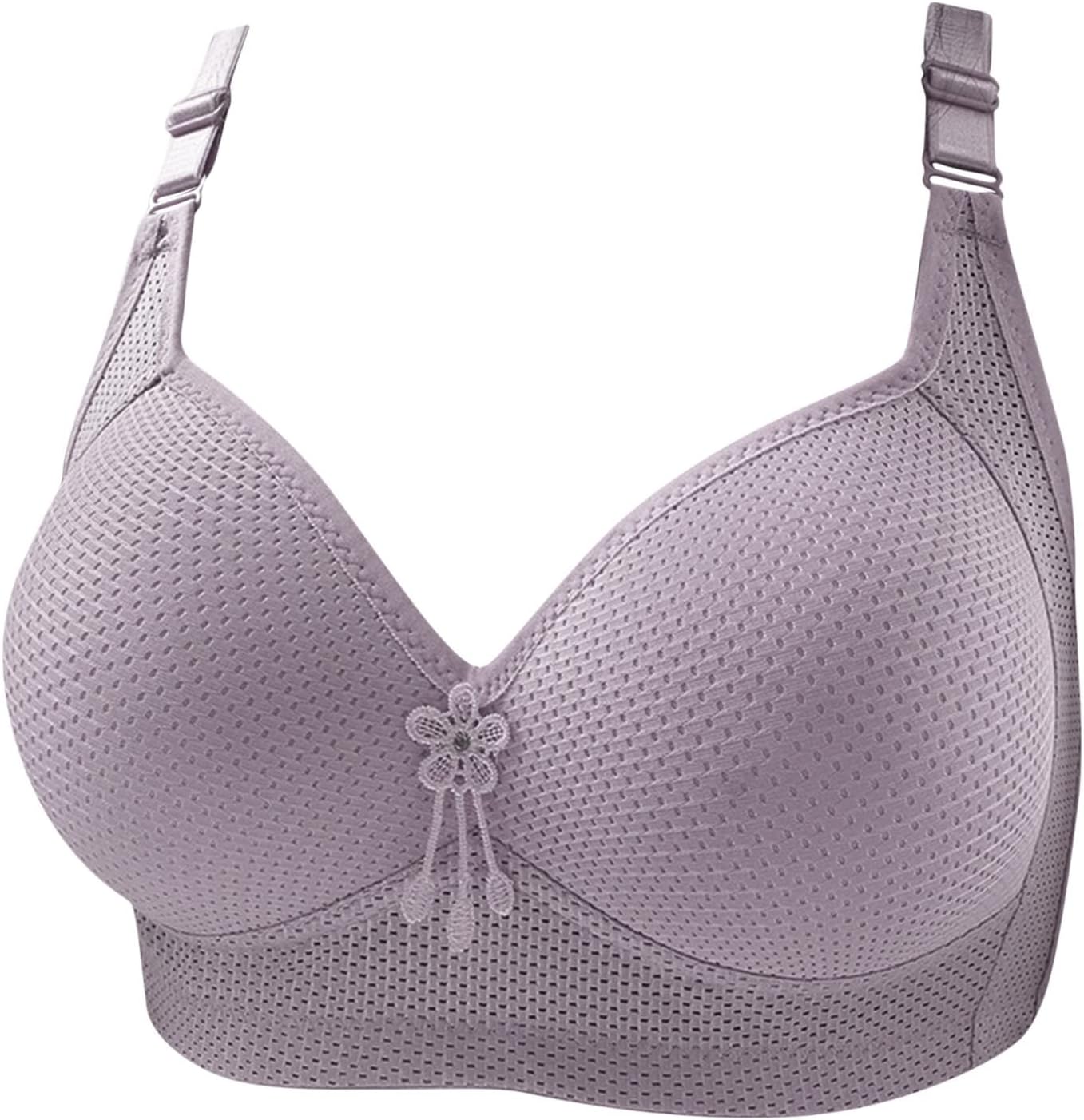 Comfortable strapless bra for women - breathable solid underwear