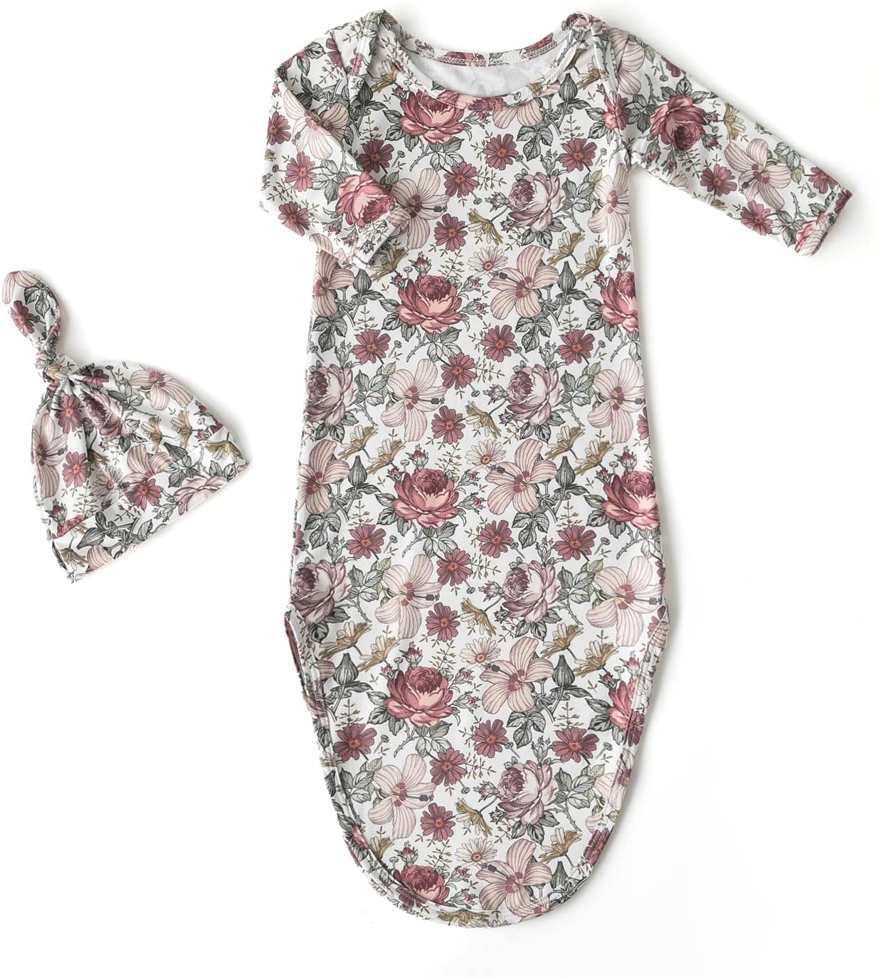 Little Jump Soft Newborn Knot Gown