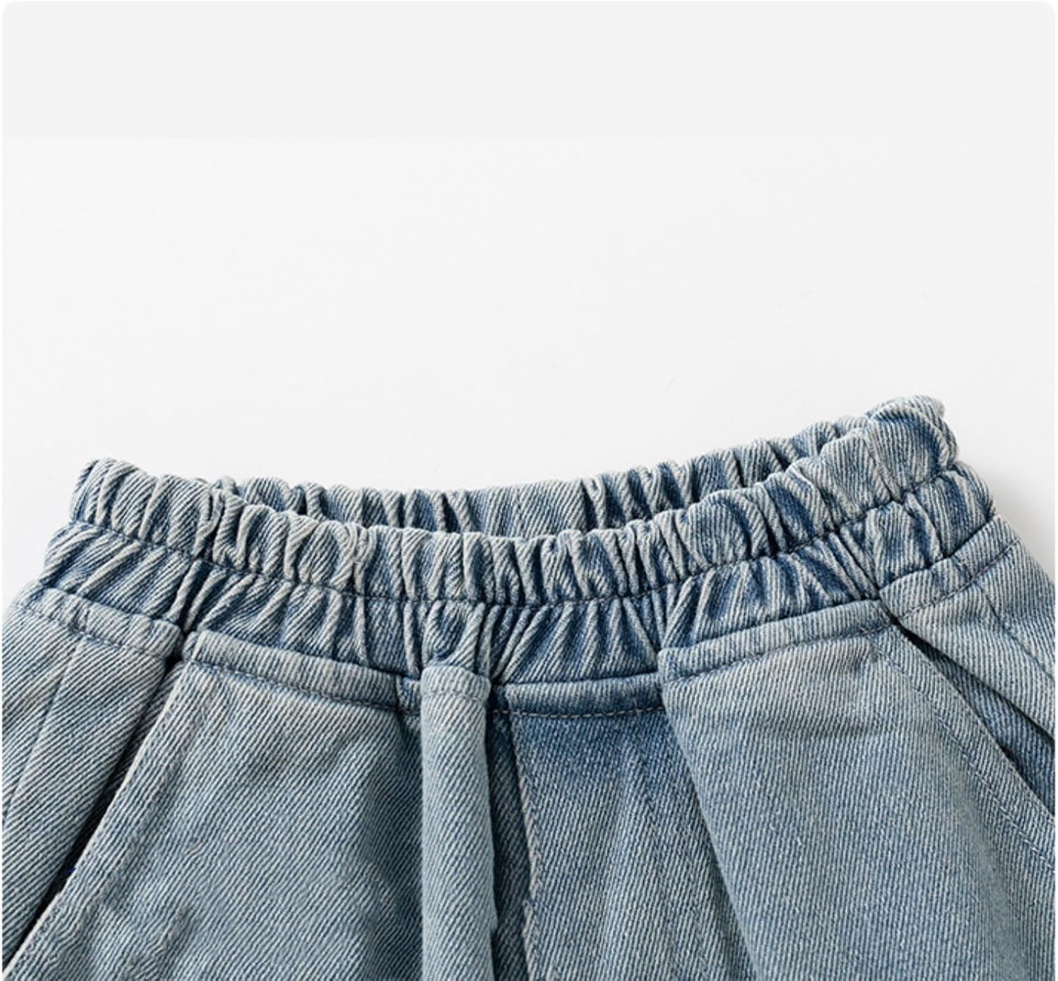 Baggy Distressed Denim Joggers for Boys