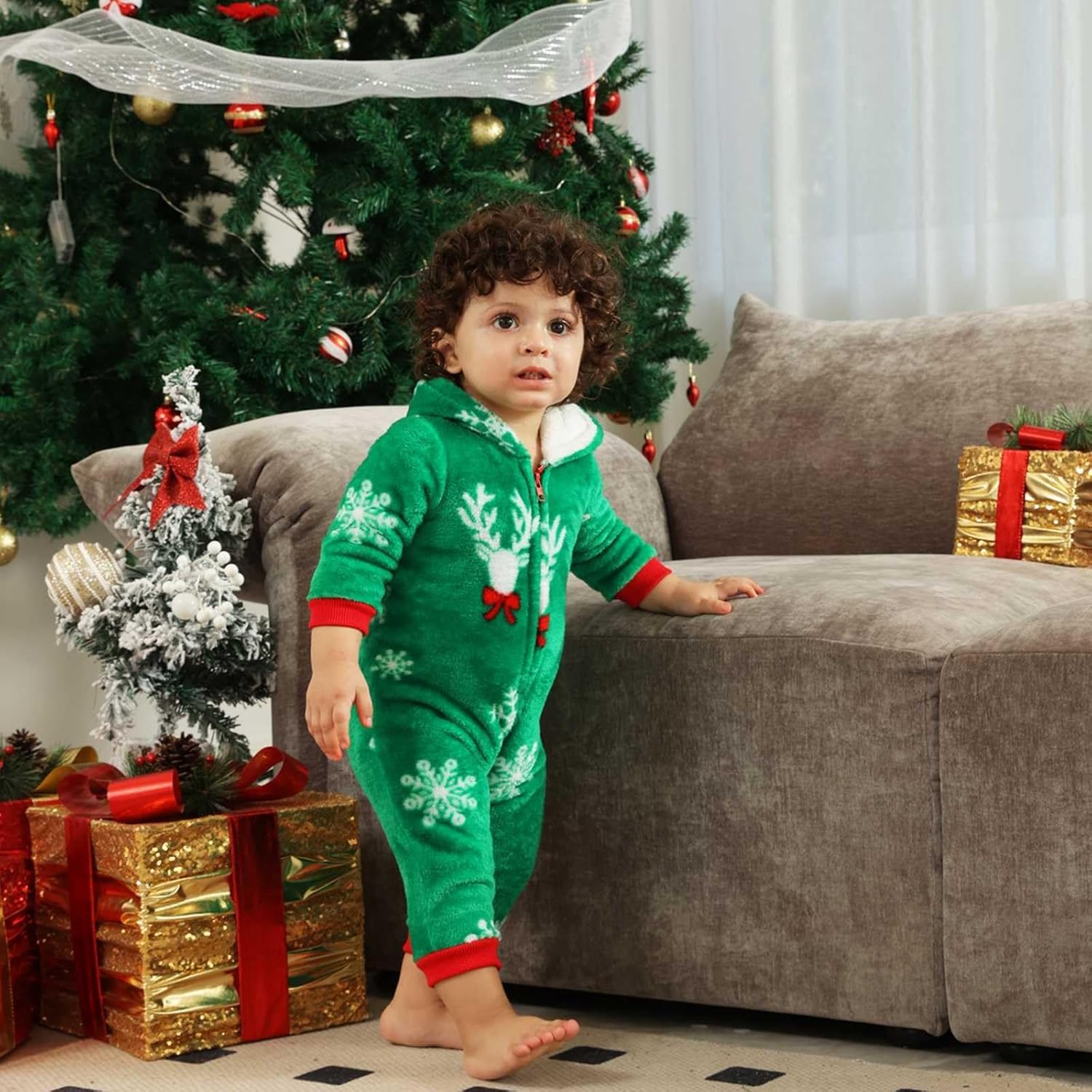 Christmas Family Pajama Set - Soft Warm Winter Night
