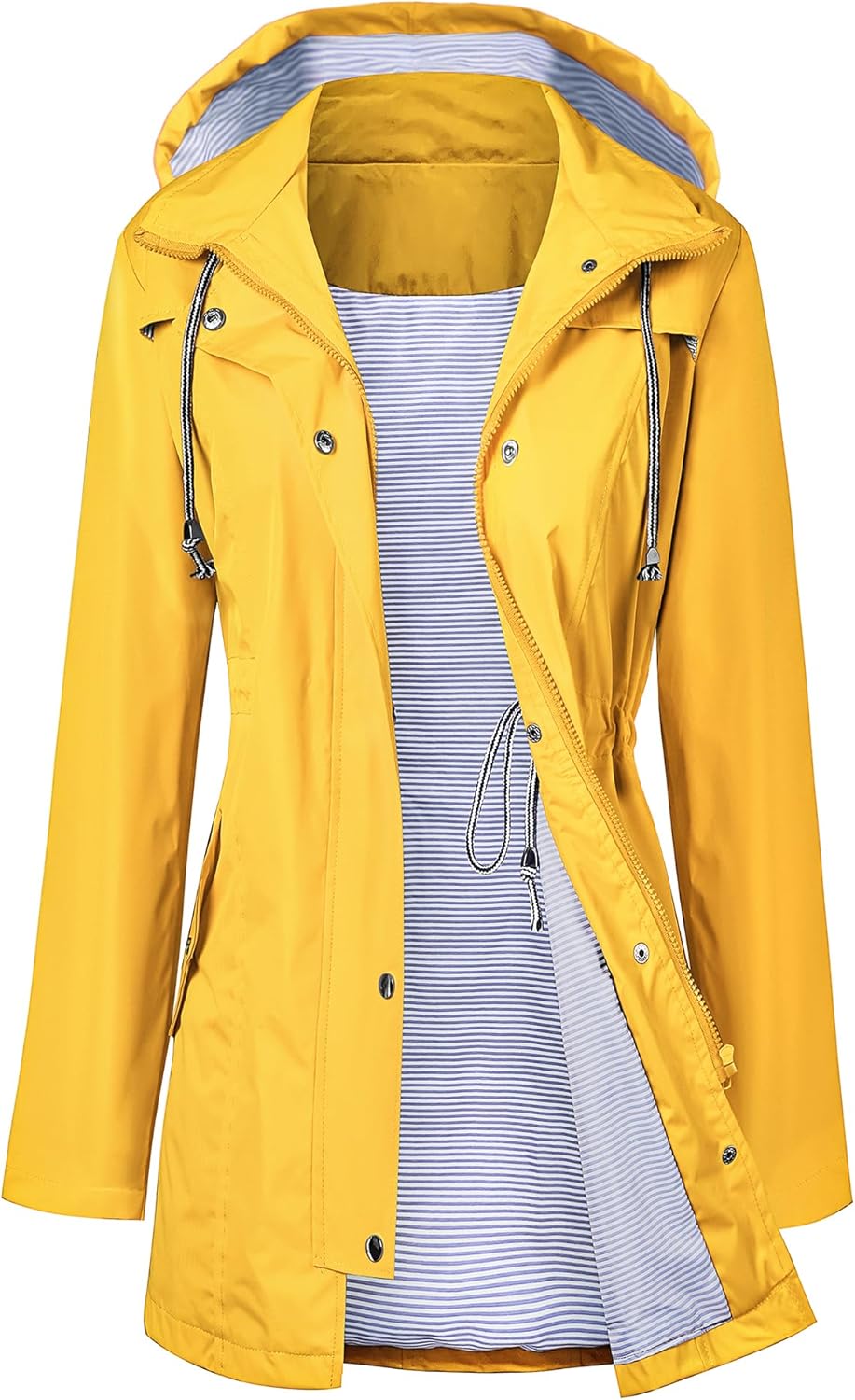 LOMON Womens Travel Jacket - Waterproof and Breathable