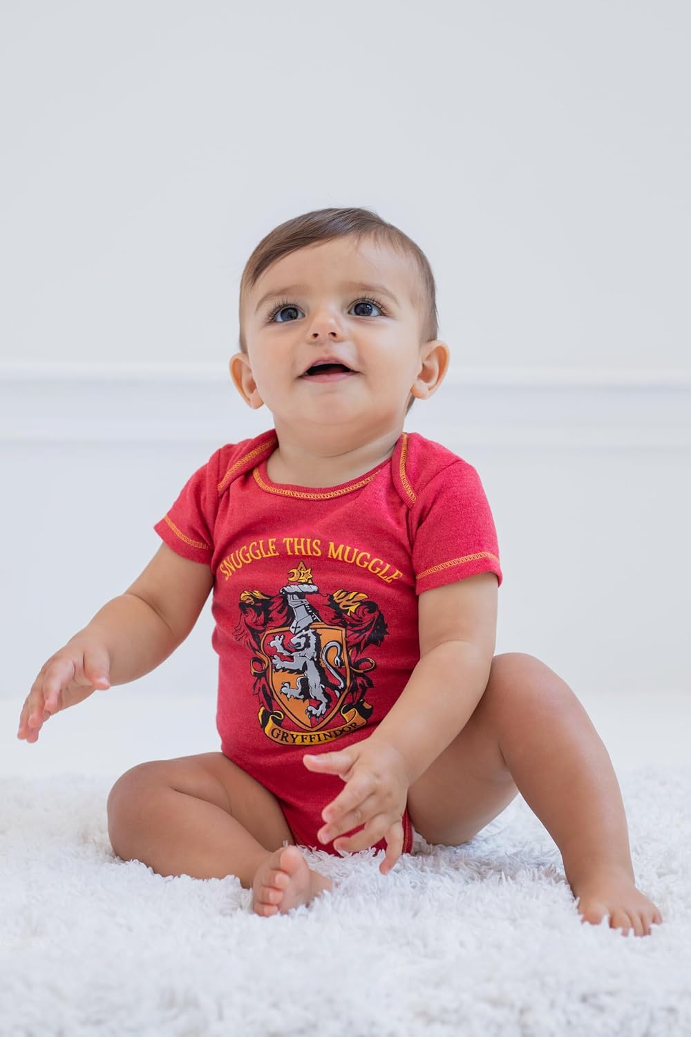 Harry Potter Baby 4-Pack Bodysuits - Easy 3-Snap Closure