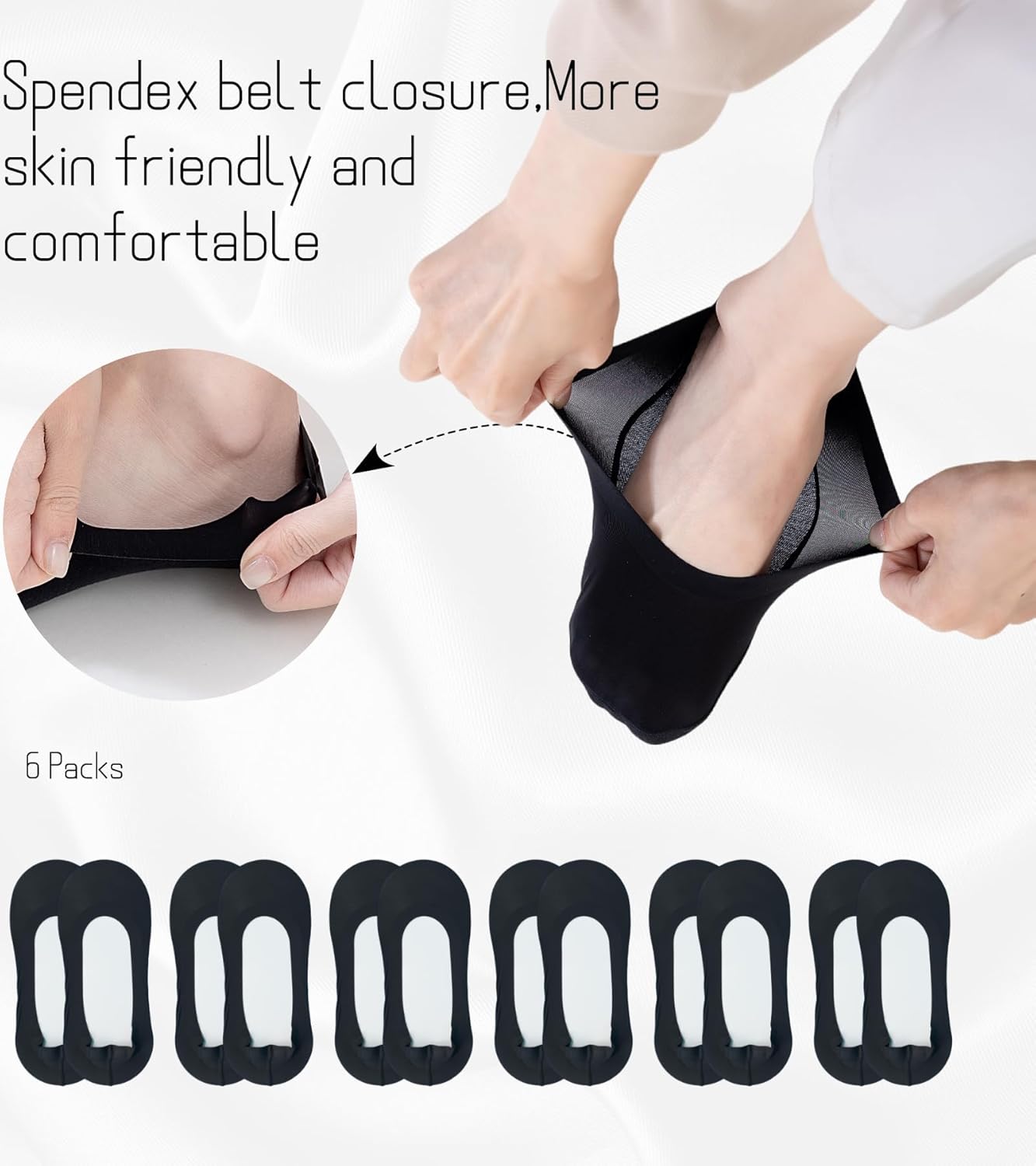 No-Show Socks for Women