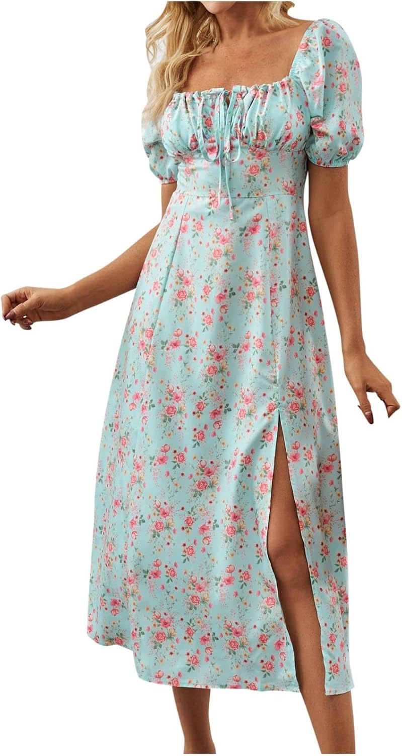 Event-Ready Floral Maxi Dress