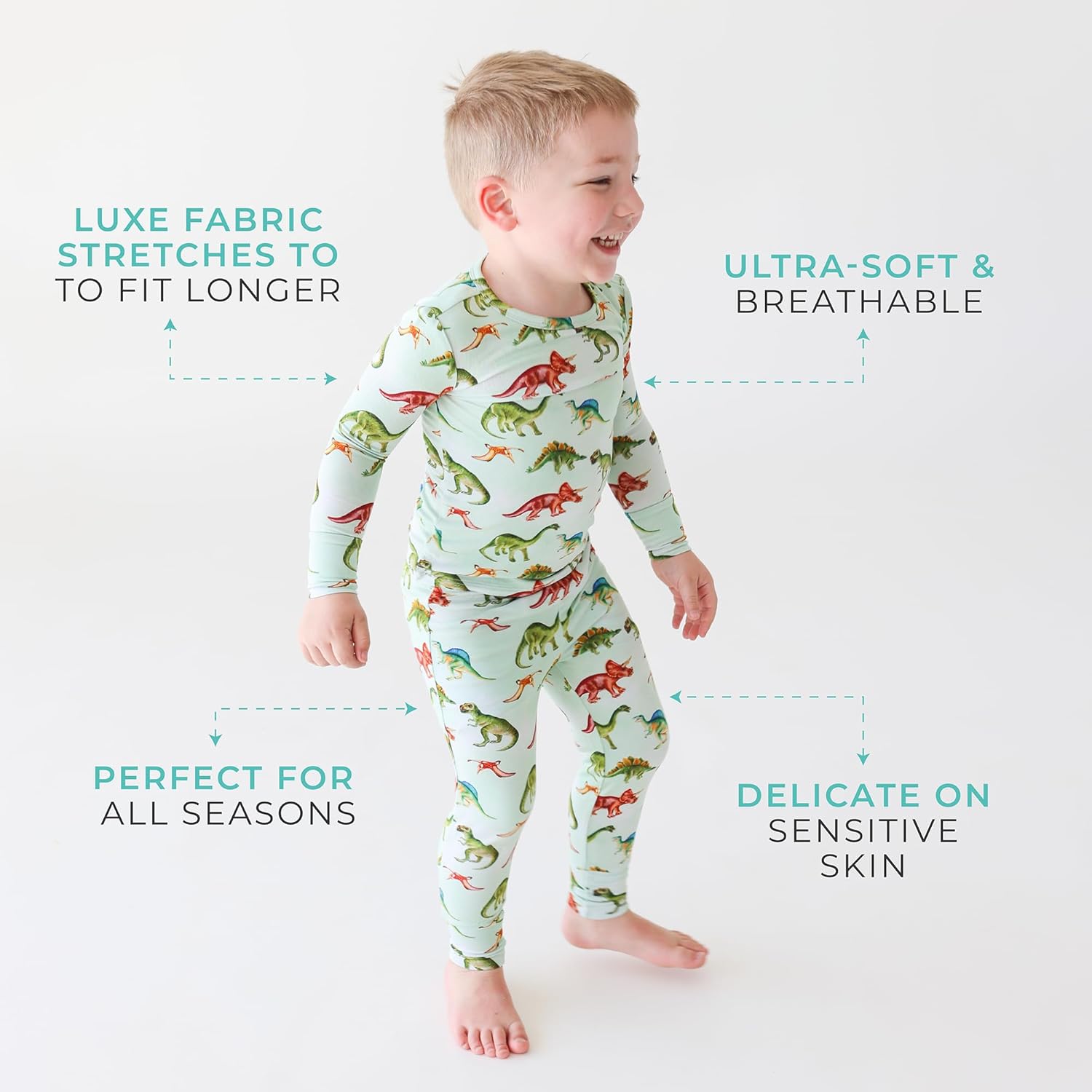 Perfect Pajamas for Boys - Cooling Soft Fabric Sleepwear