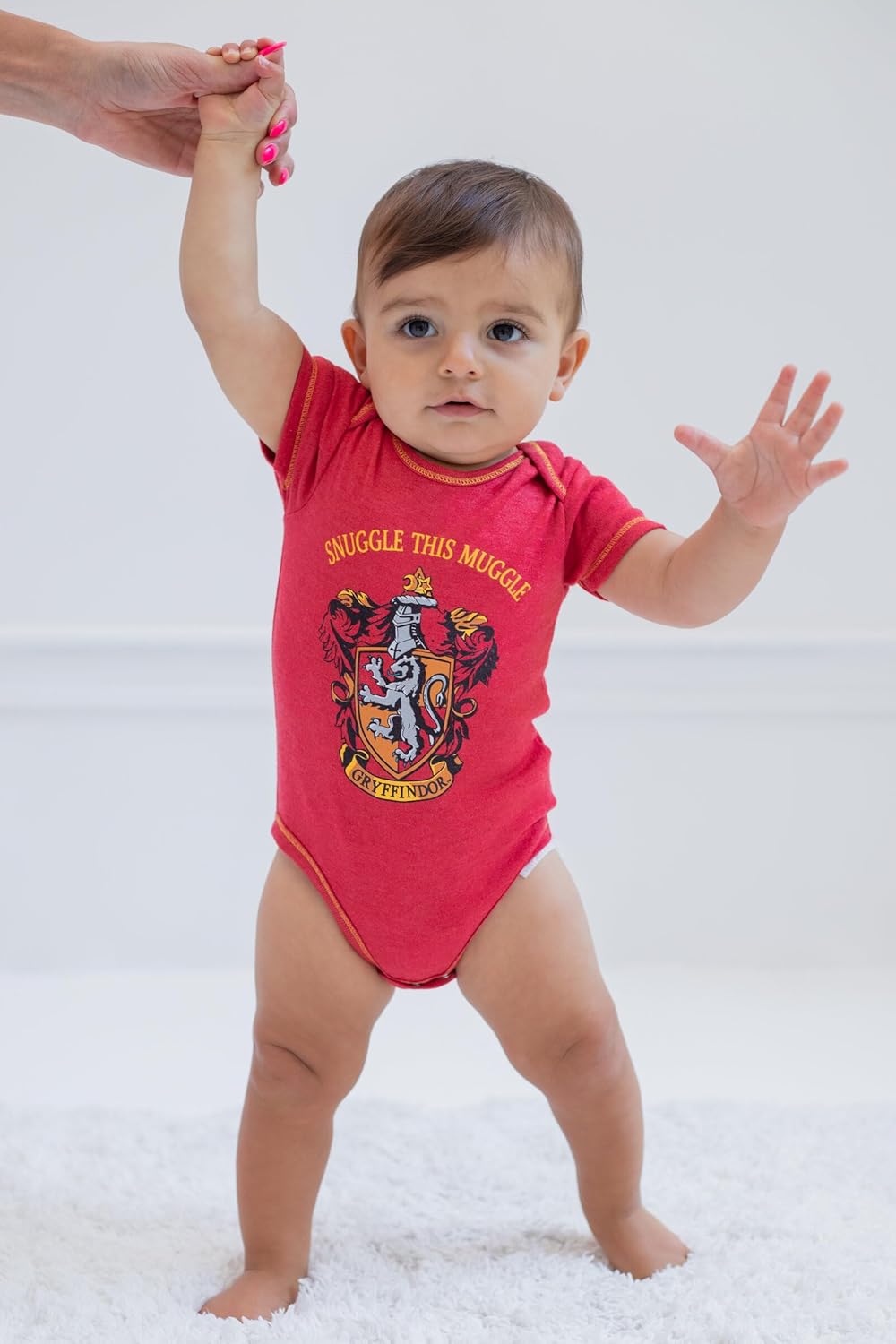 Harry Potter Baby 4-Pack Bodysuits - Easy 3-Snap Closure