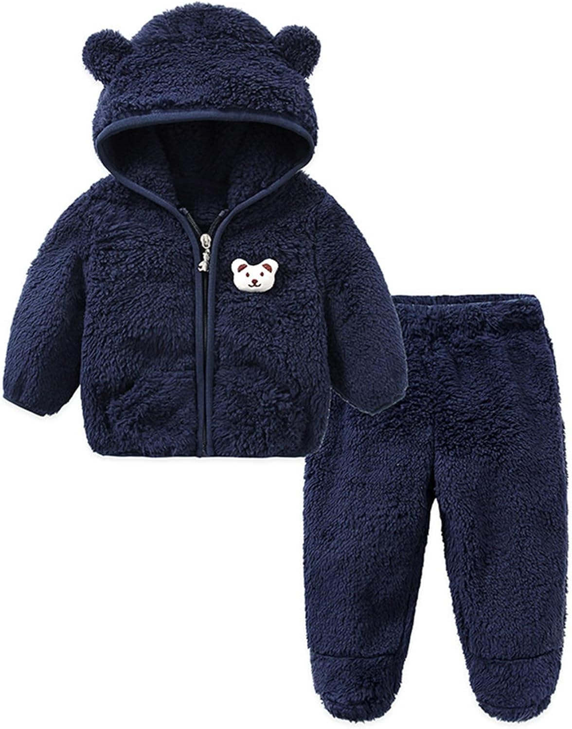 Perfect 2-in-1 Bear Ears Winter Coats for Babies