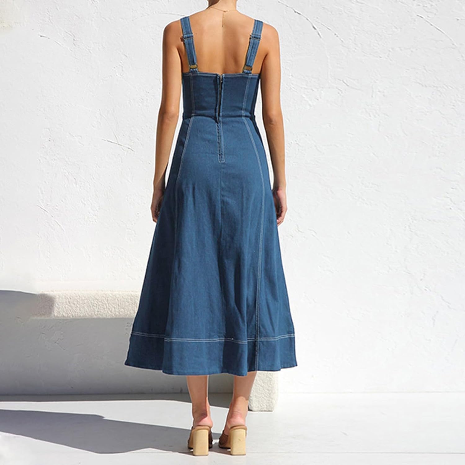 Chic DENIM MID DRESS