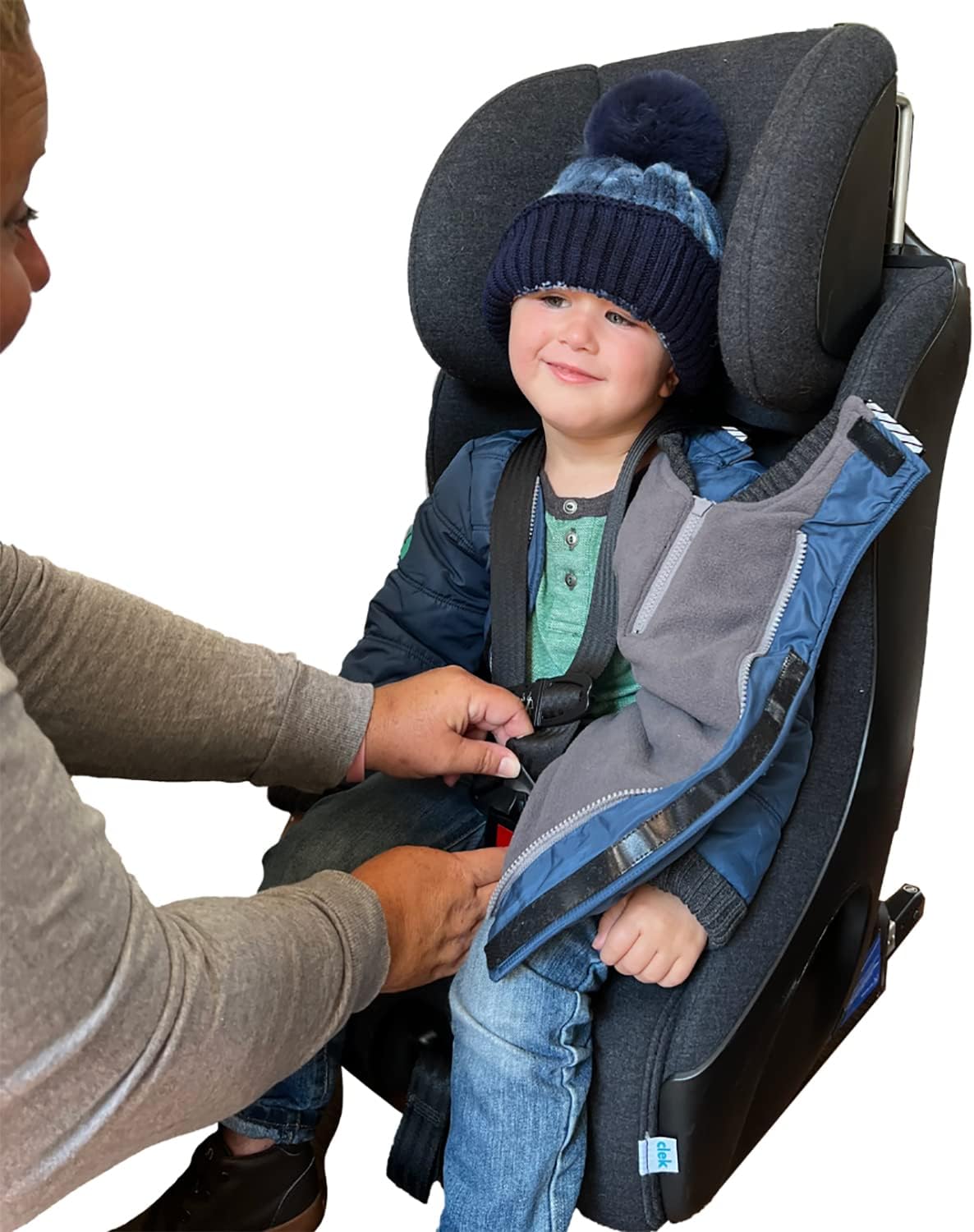 Secure Winter Jacket for Safe Car Travel
