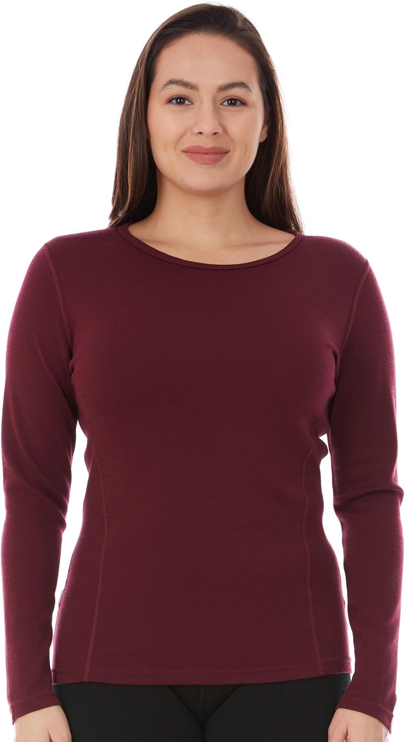 Warm Soft 100 Merino Crew