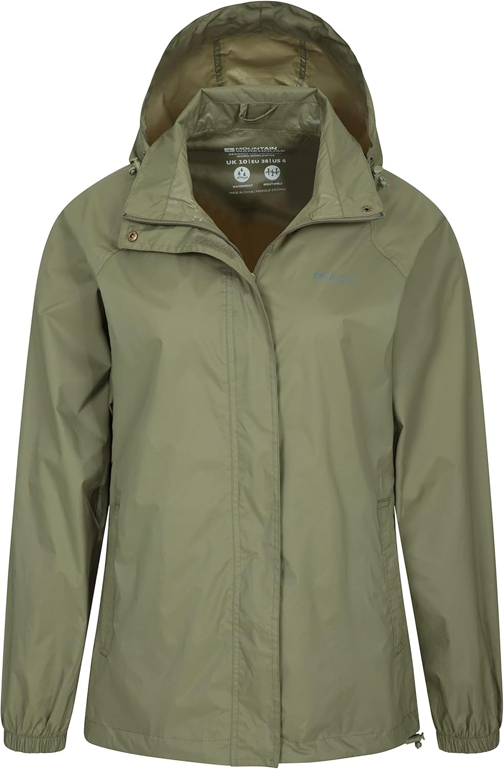 Premium Insulated Womens Waterproof Jacket - Packaway Bag by Mountain Warehouse