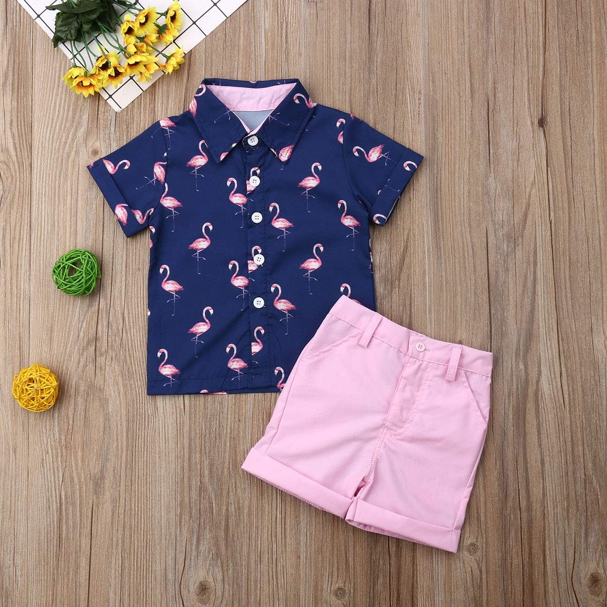 Celebrate Summer with VISGOGO Toddler Shirts Shorts