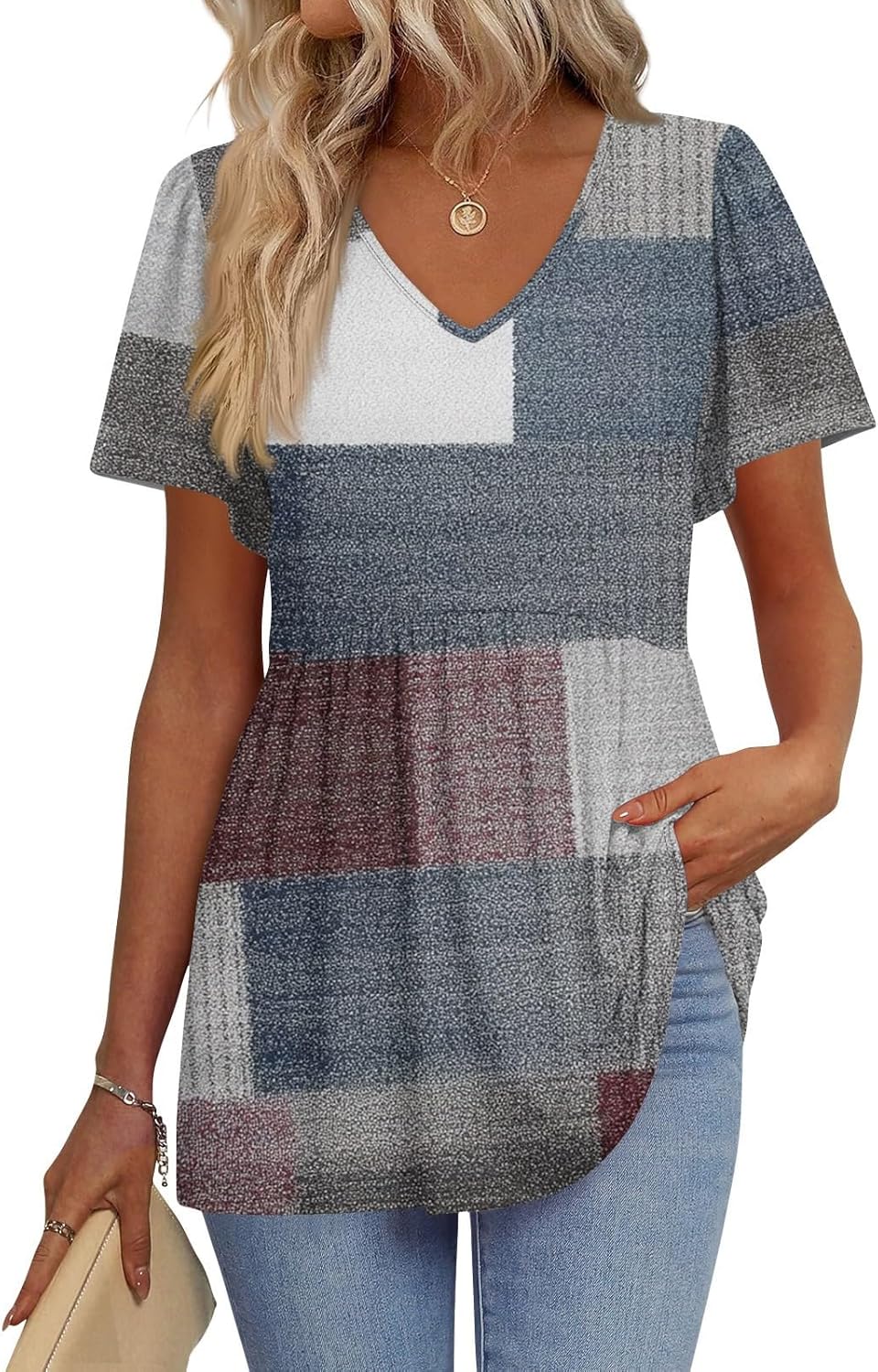 Dressy V-Neck Tunic