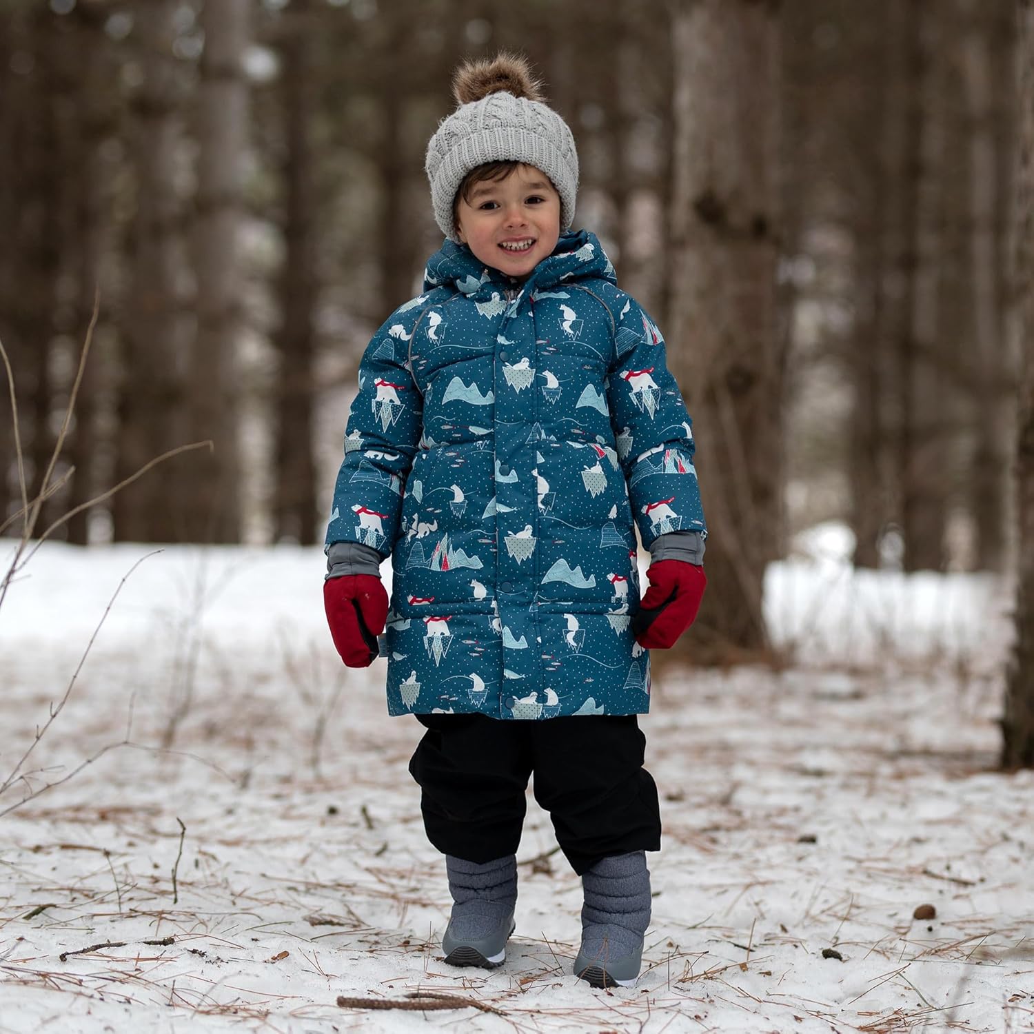 Jan Jul Waterproof Insulated Puffy Coat for Kids