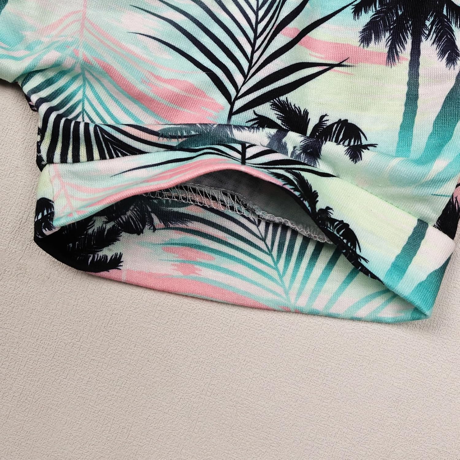 CETEPY Toddler boys crossover t-shirt pocket pant set beach vibe summer style
