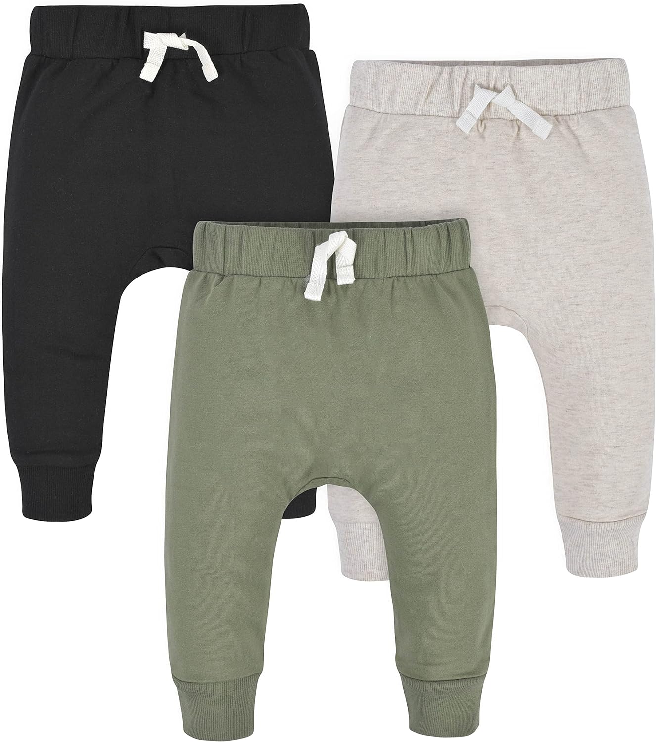 Gerber Baby Boys Toddler 3-Pack Jogger Pants