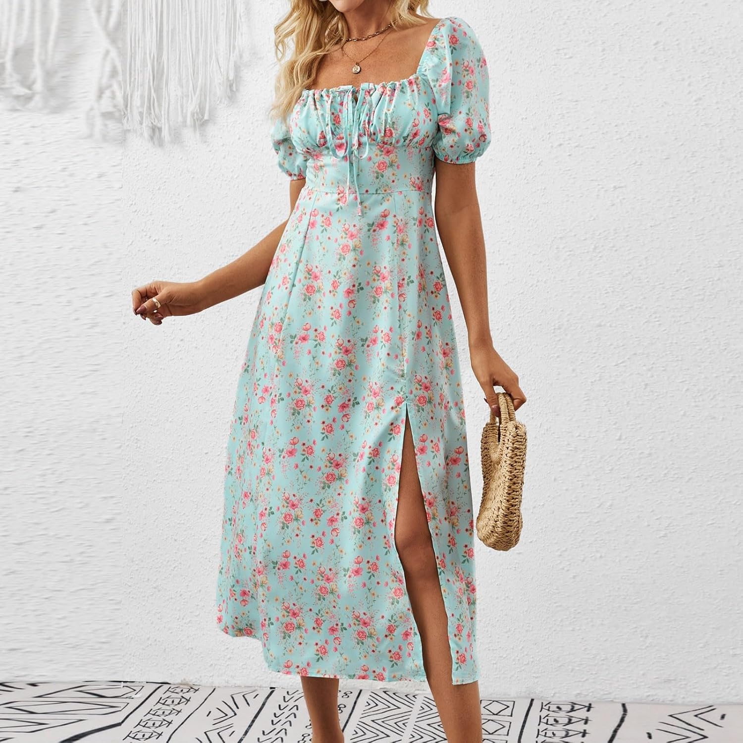 Event-Ready Floral Maxi Dress