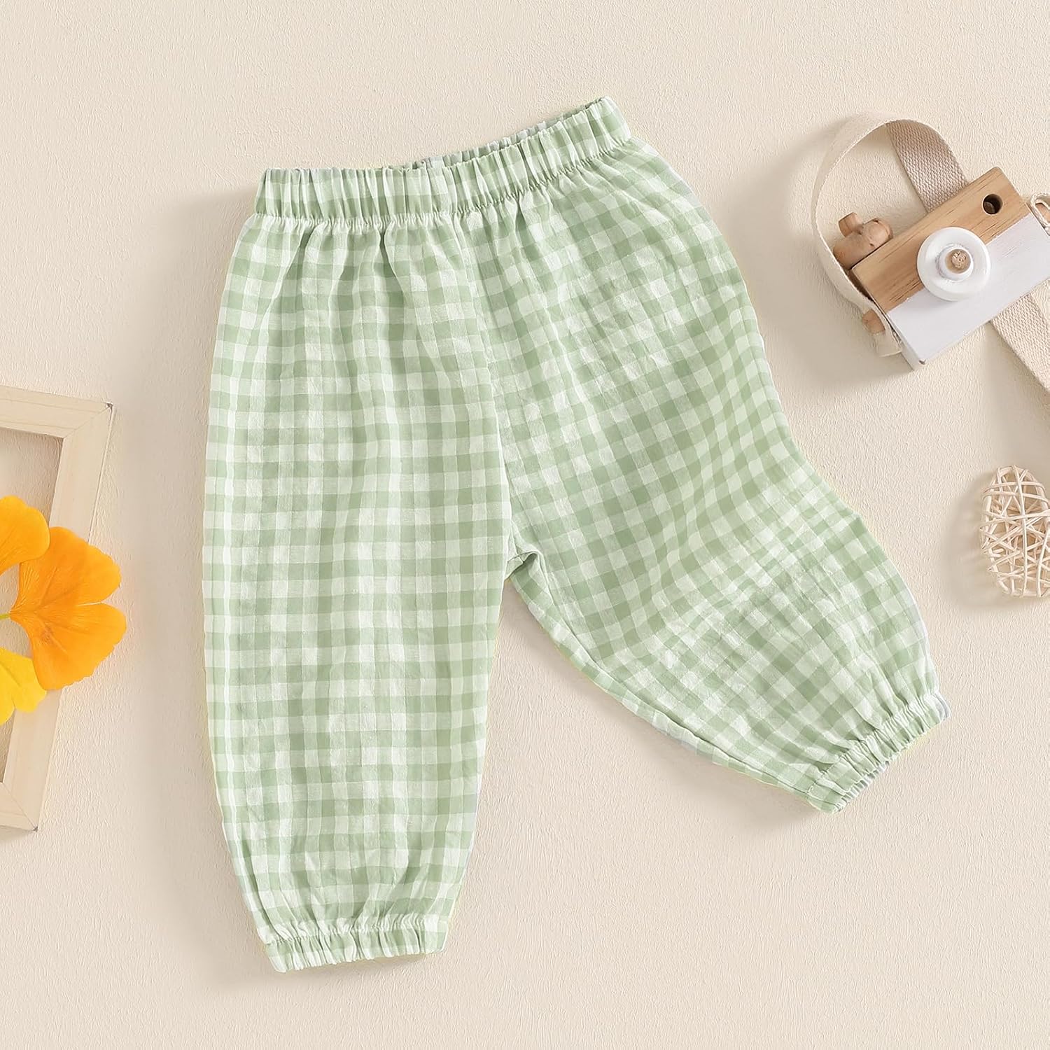 Plaid Pants for Toddler Boys Premium Style