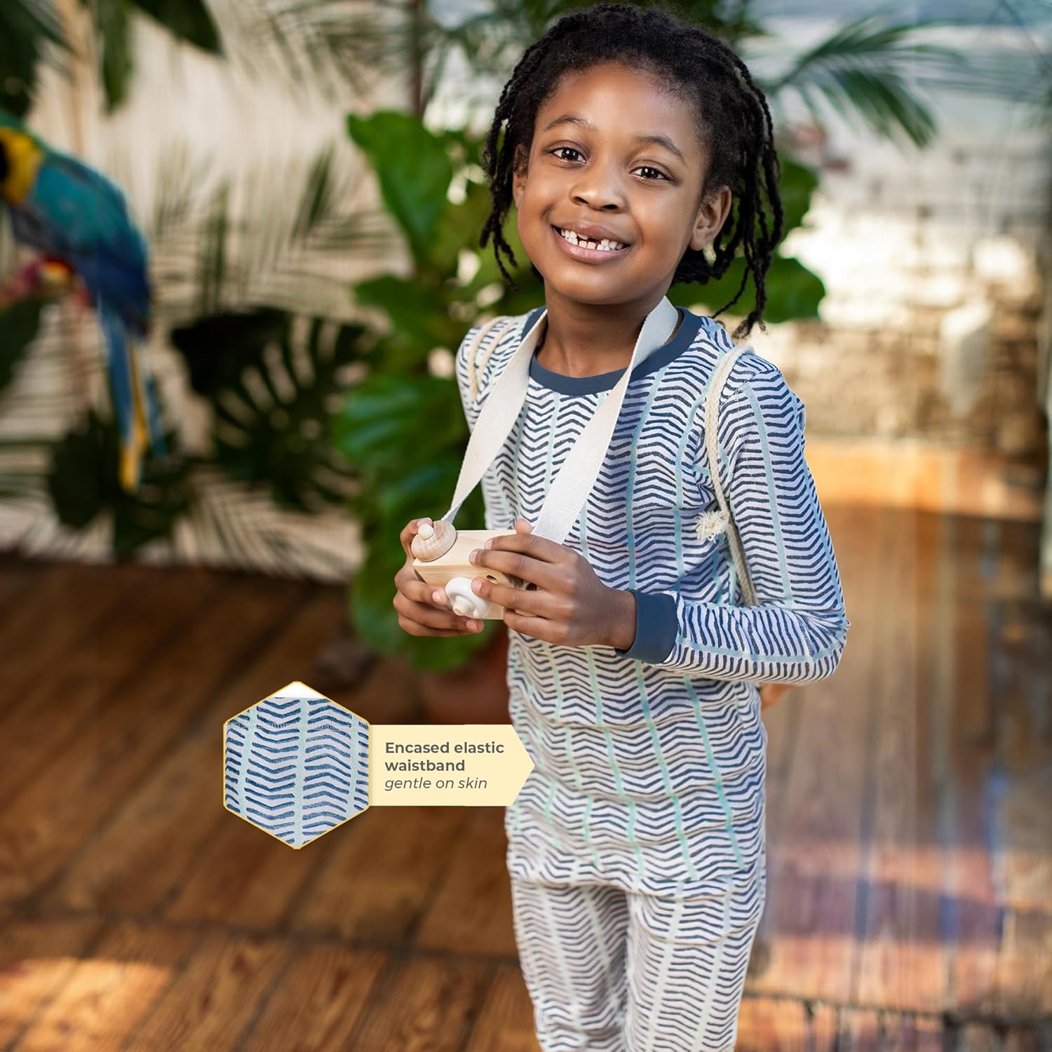 Organic Cotton 2-Piece Pajama Set for Burts Bees Baby Boys