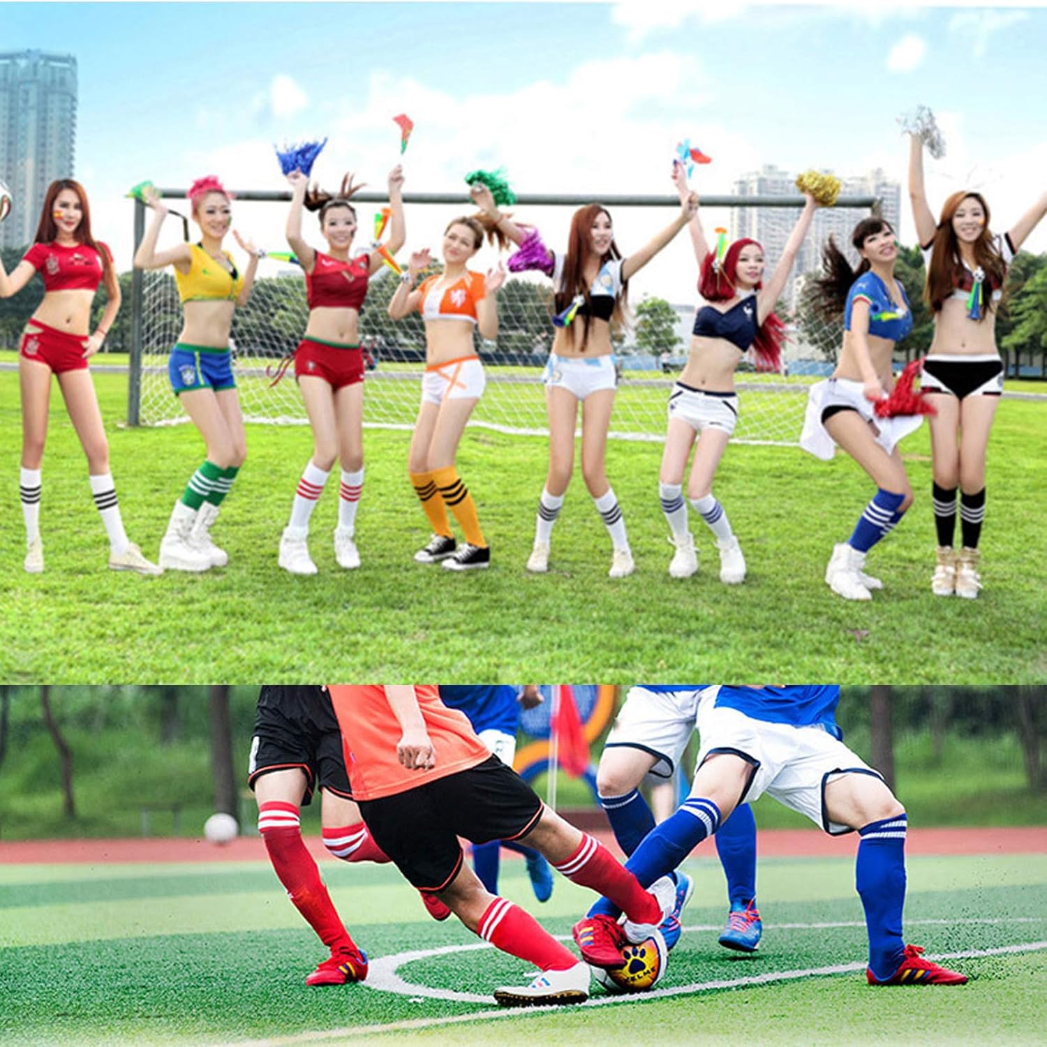 Confirmed Comfort - Neon Knee High Socks for Women