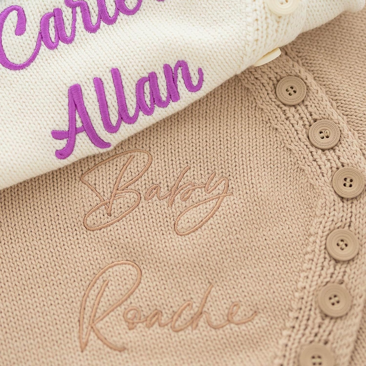 Personalized Baby Romper Set with Unique Embroidery for Newborns