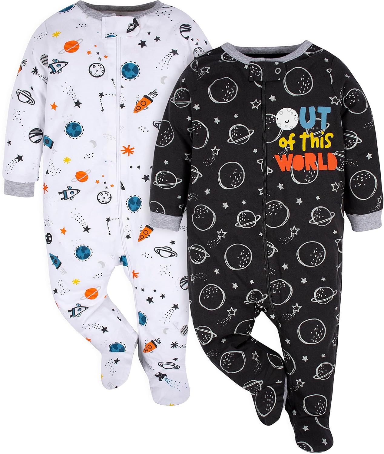 gerber baby boys sleep n play 2 pack bundle