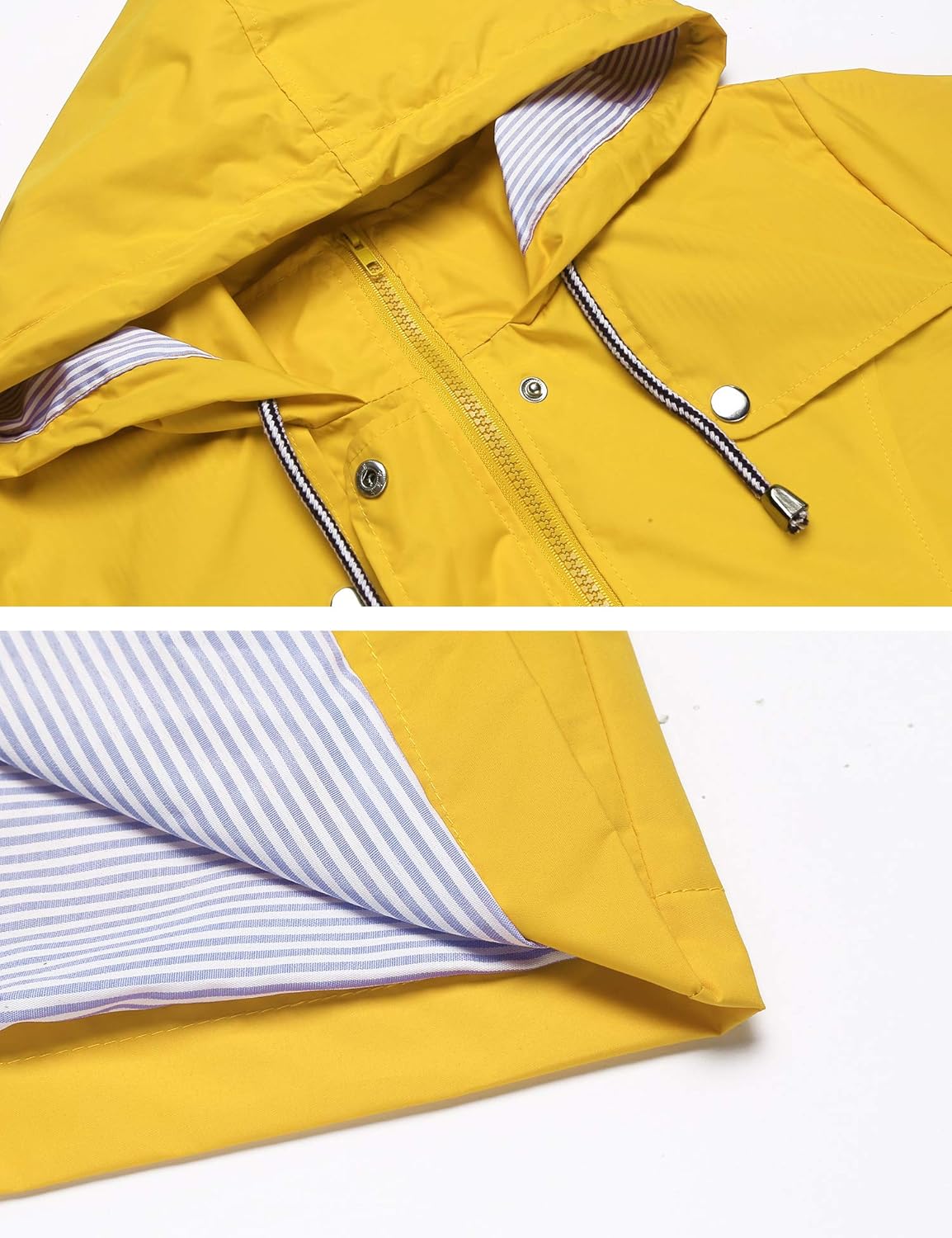 LOMON Womens Travel Jacket - Waterproof and Breathable