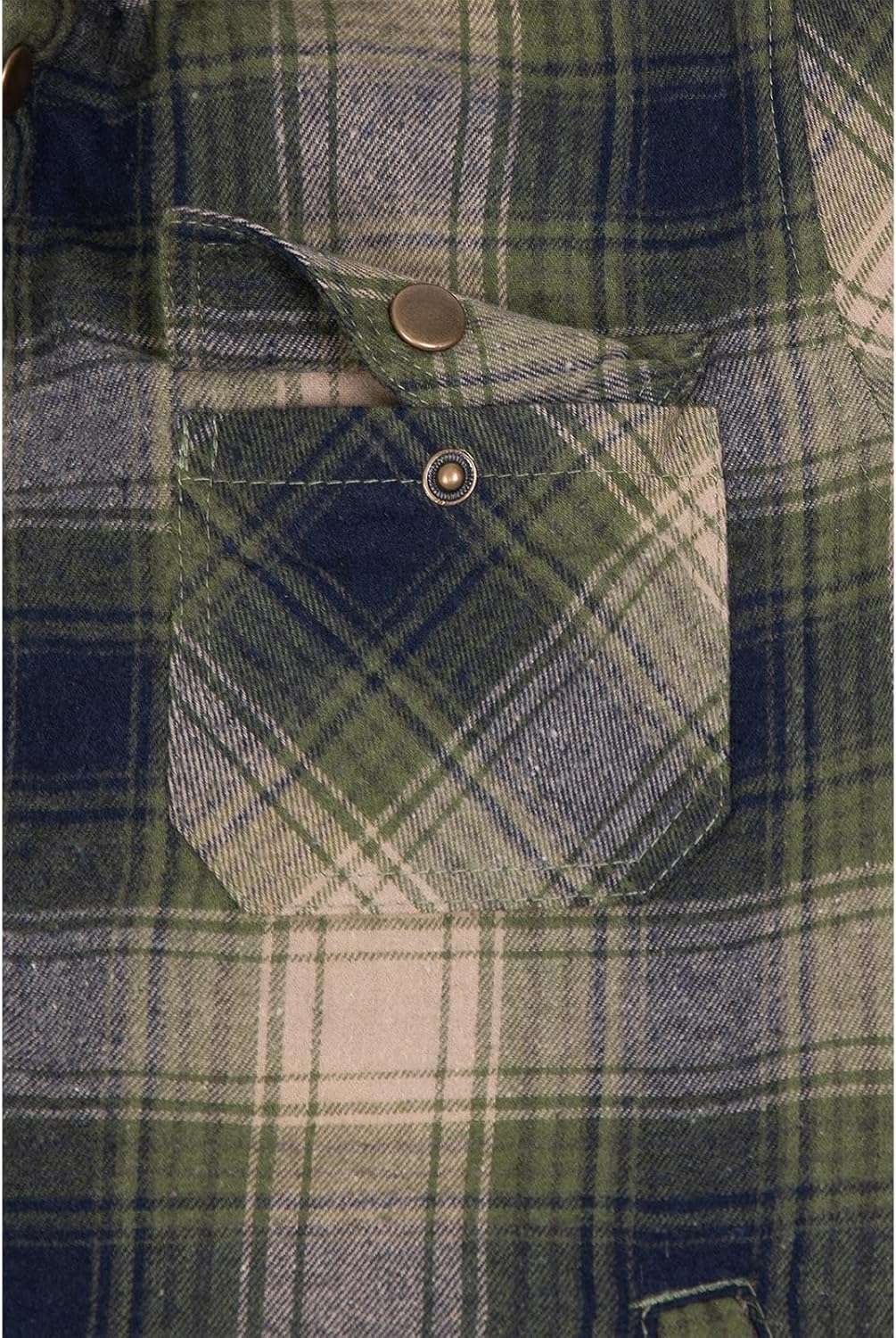 ZENTHACE Kids Sherpa-lined Flannel Shacket Jacket Cozy Warm