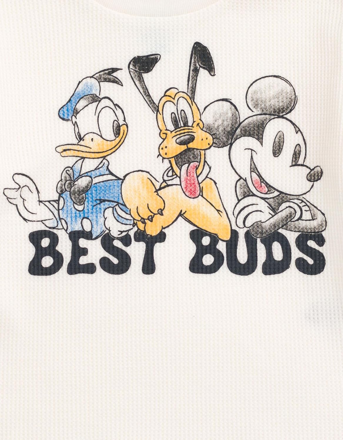 Disney Waffle Knit T-Shirt and Shorts Outfit Set for Infants