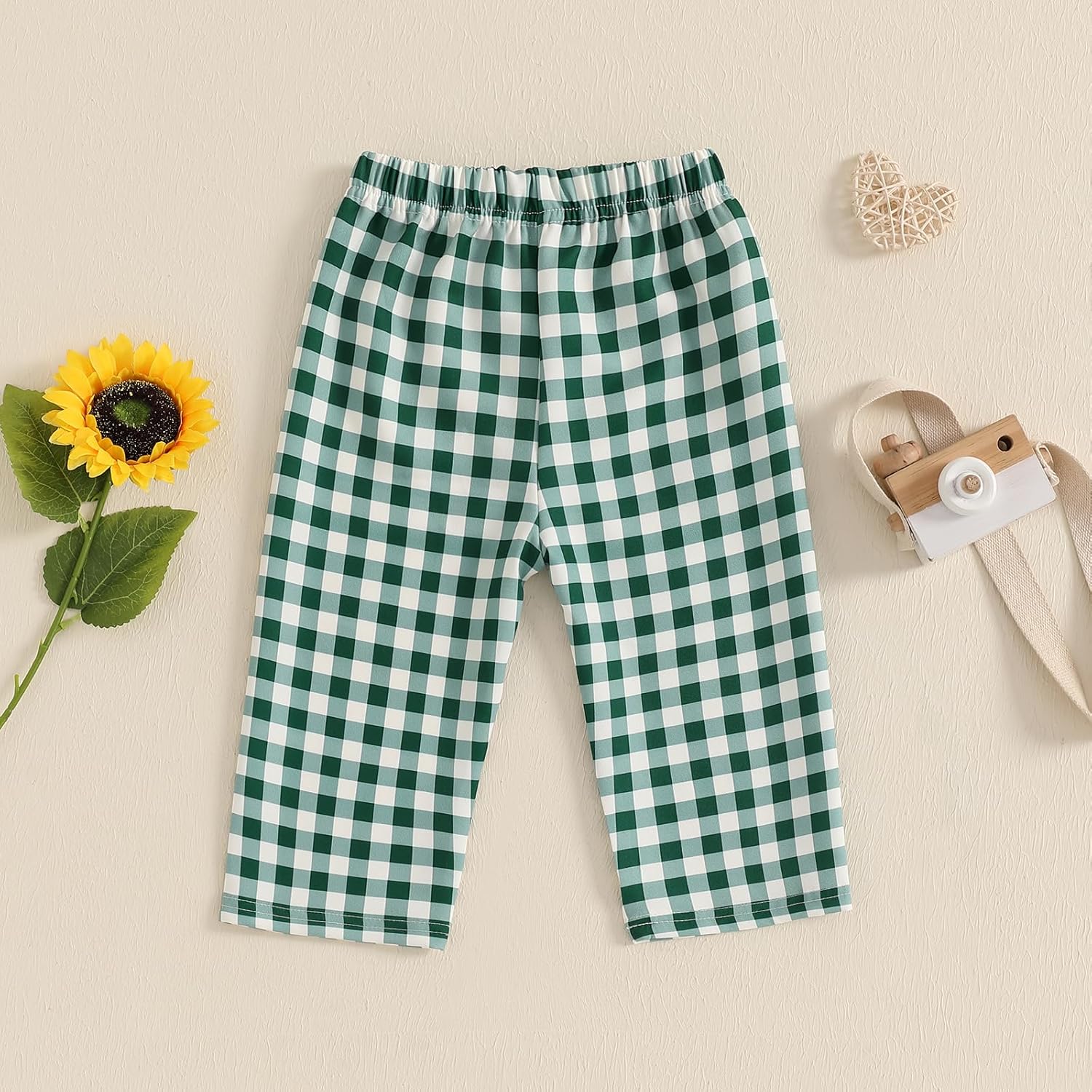 Biayxms Toddler Plaid Pants for Babies